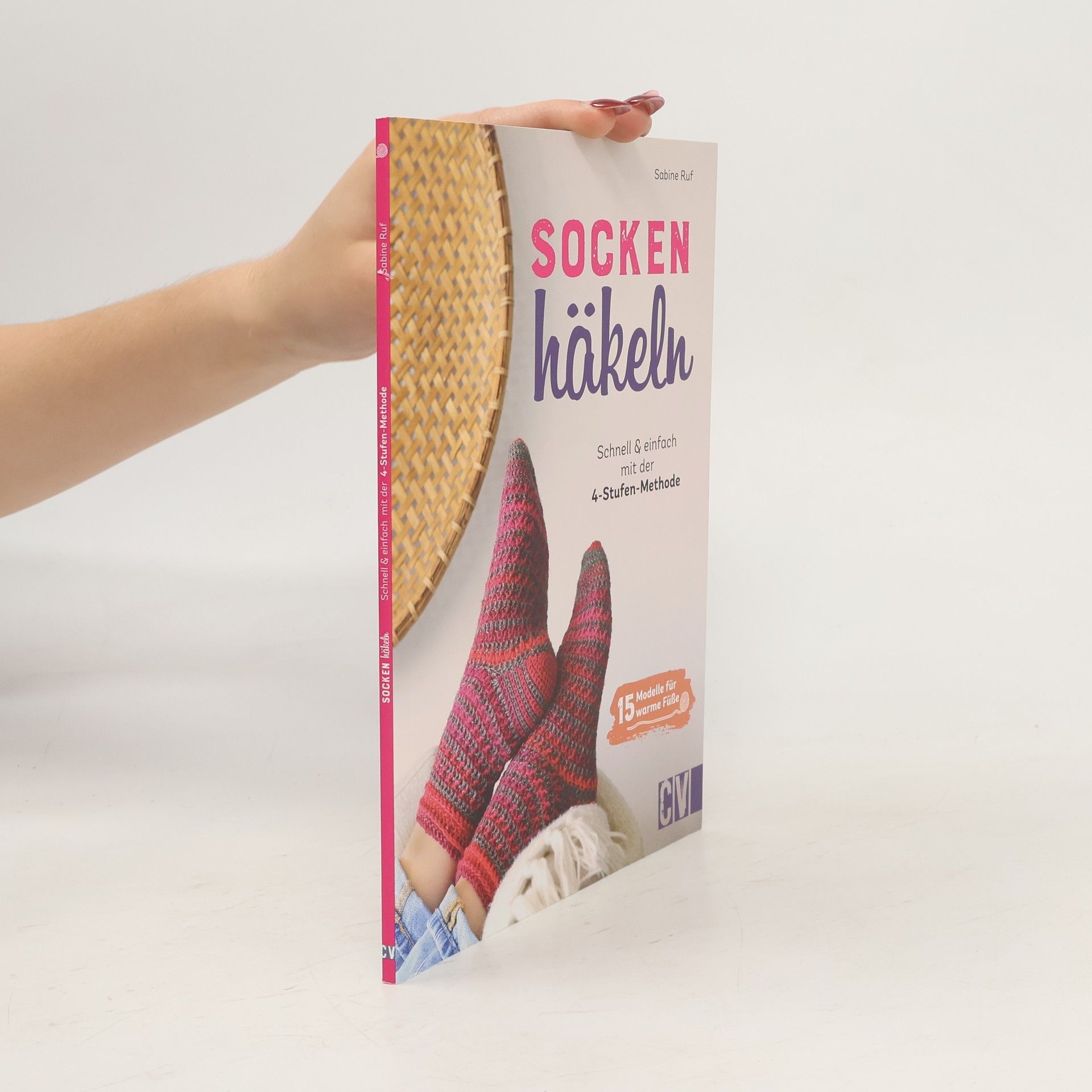 Sabine Ruf Socken häkeln - Schnell und einfach mit der 4-Stufenmethode