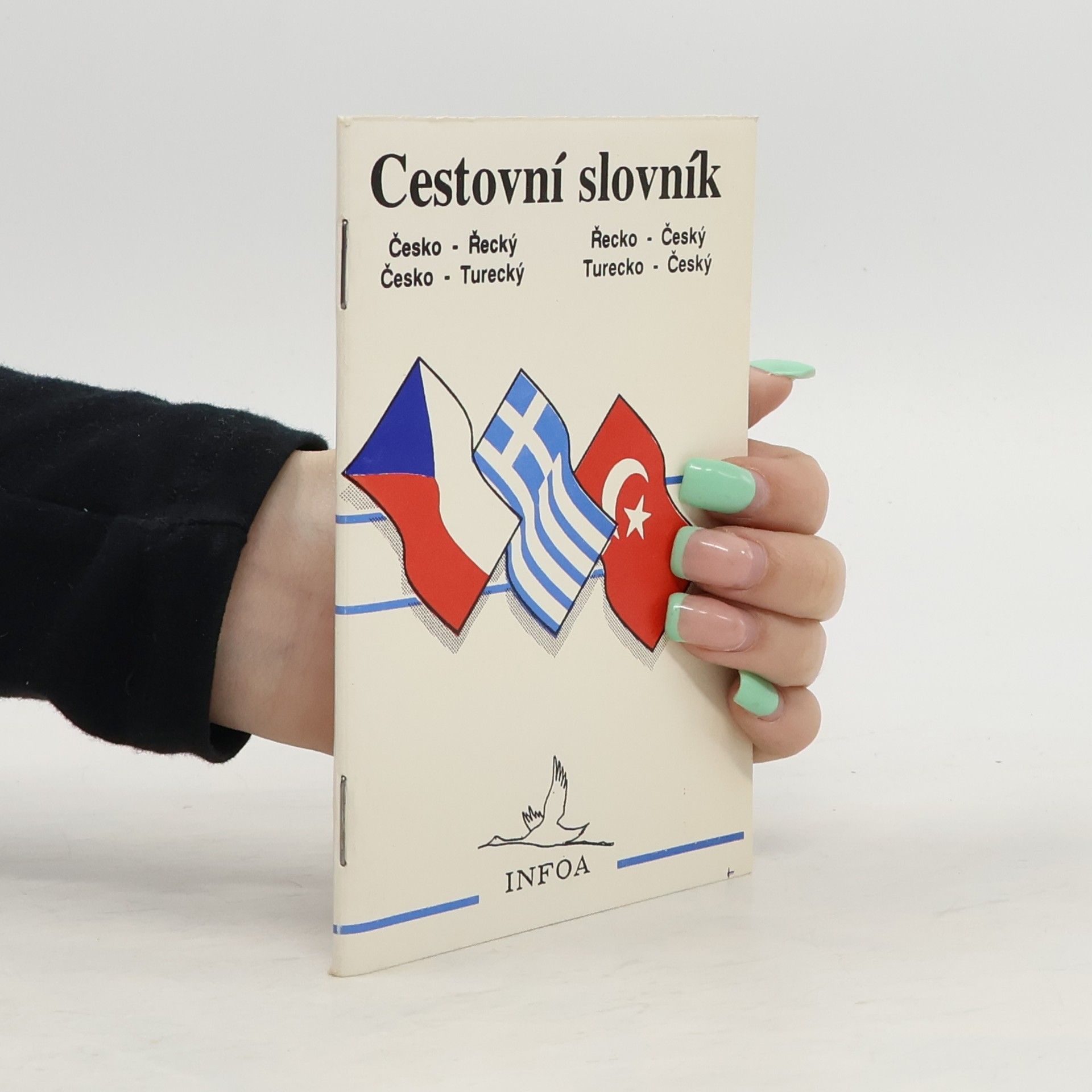 Ilias Konstantinidis Cestovní slovník česko-řecký, řecko-český, česko-turecký, turecko-český