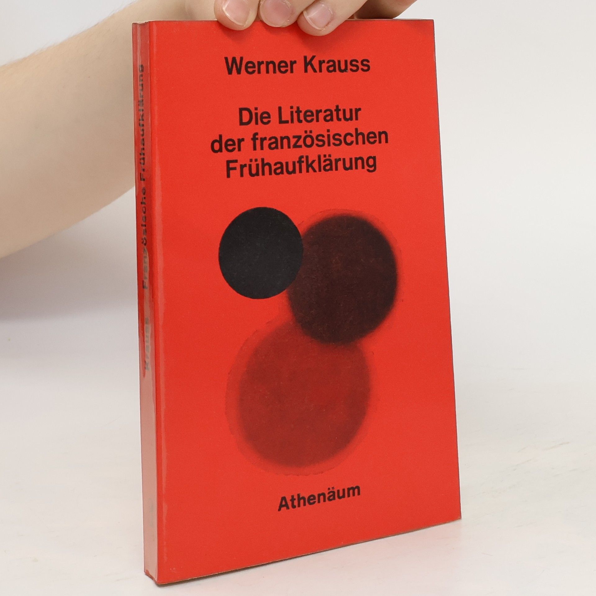 Werner Krauss Die Literatur der französischen Frühaufklärung