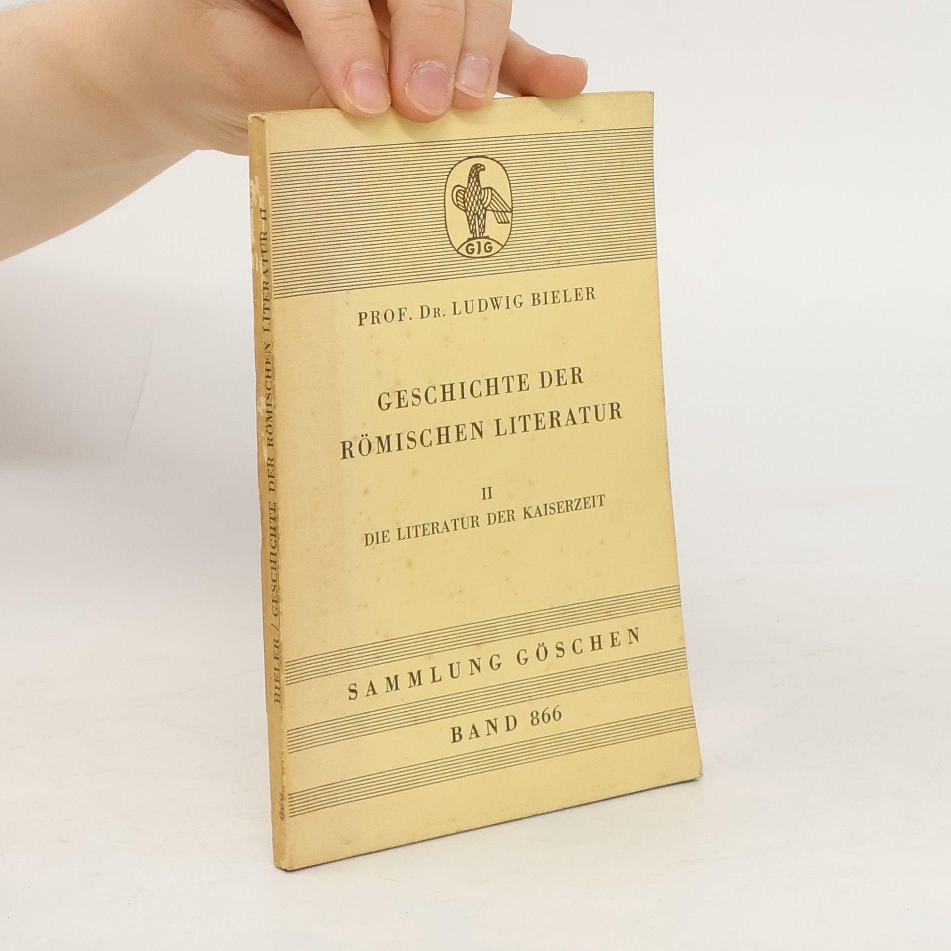 Alfred Klotz Geschichte der römischen Literatur