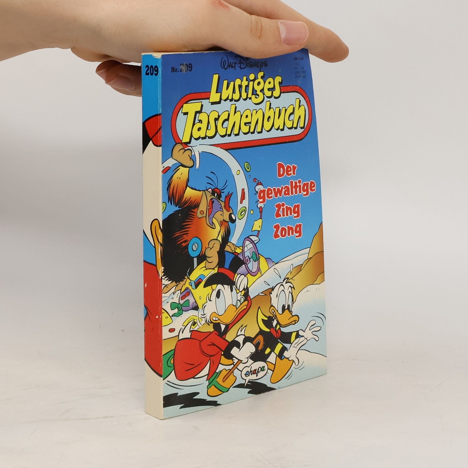 Walt Disney Lustiges Taschenbuch 209: Der Gewaltige Zing Zong