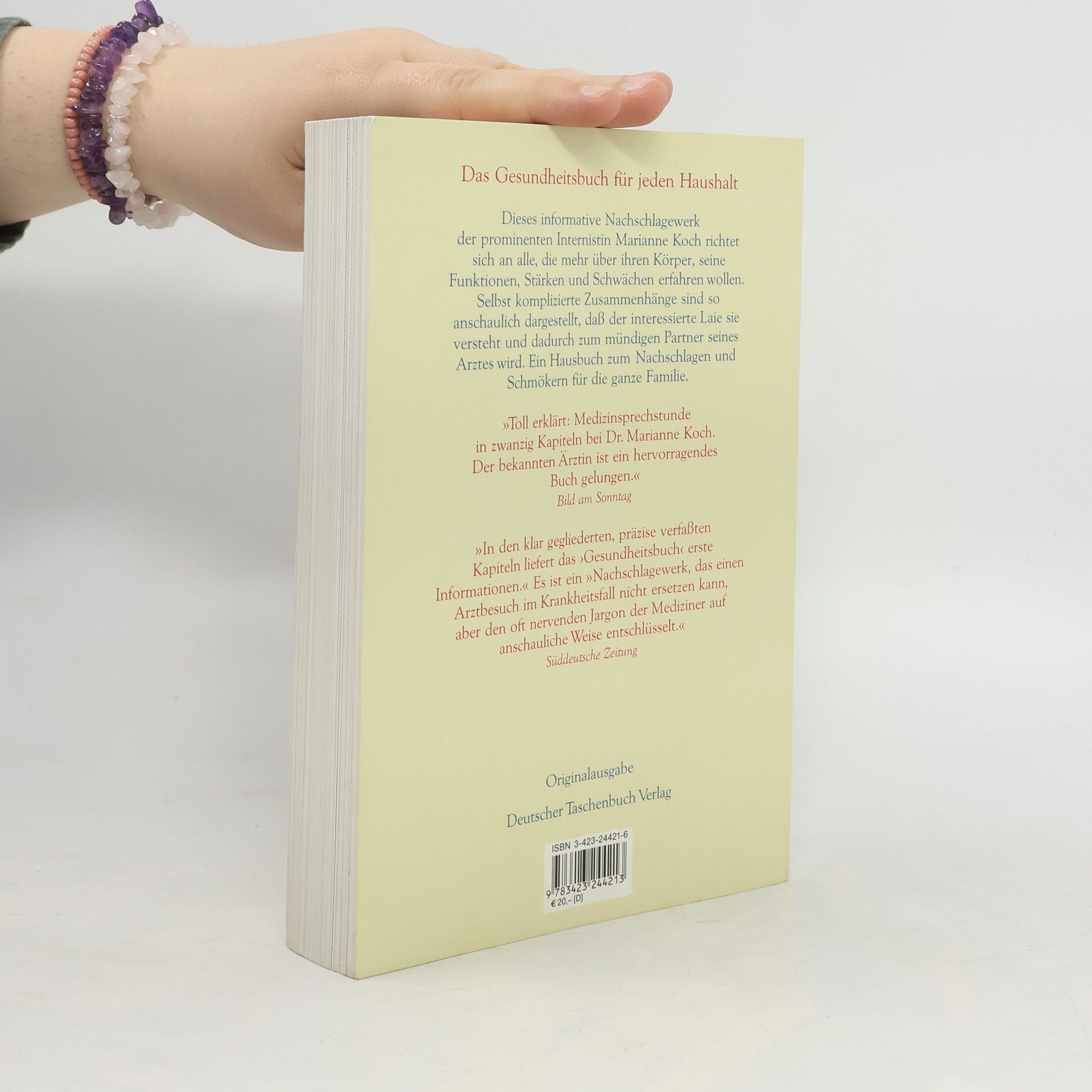 Marianne Koch Mein Gesundheitsbuch
