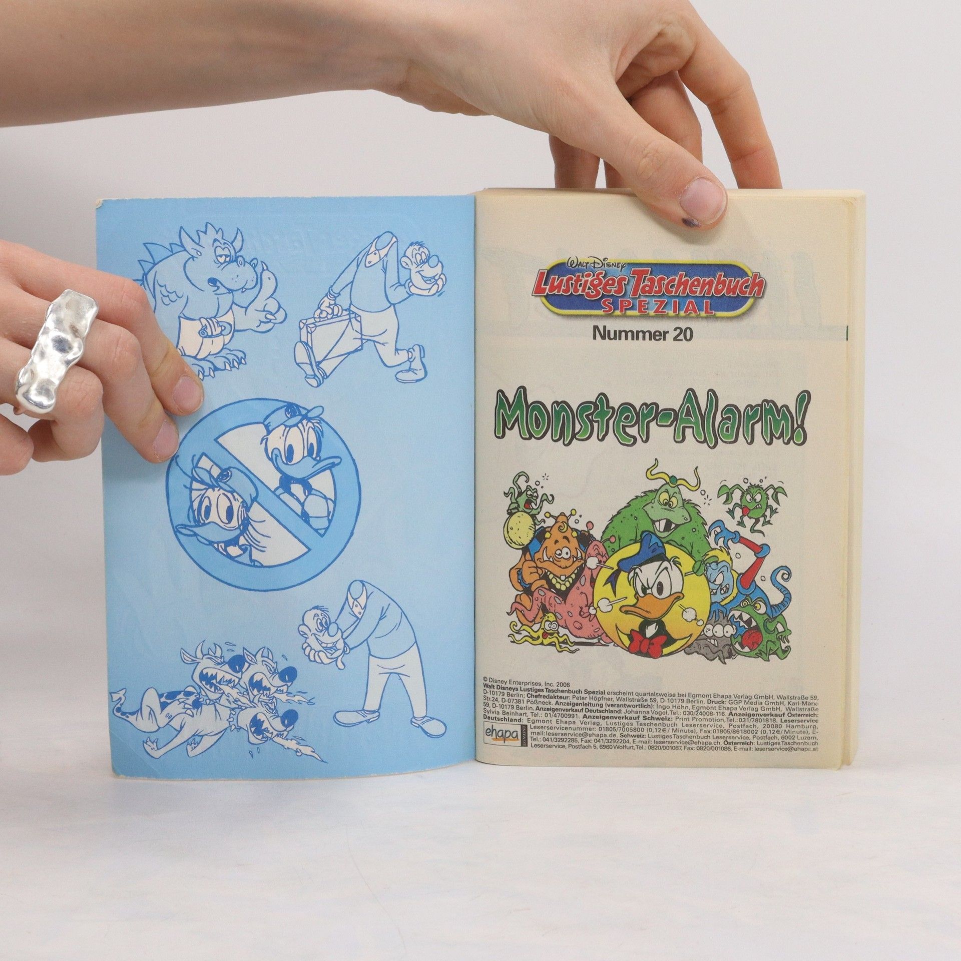 Walt Disney Lustiges Taschenbuch. Spezial. Band 20. Monster-Alarm!