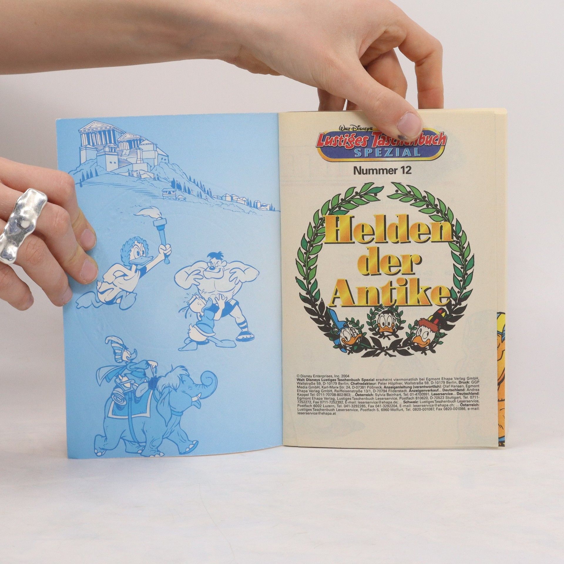 Walt Disney Lustiges Taschenbuch SPEZIAL 12. Helden der Antike