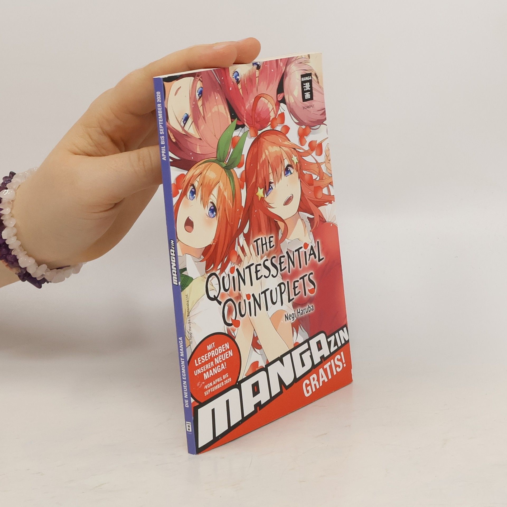 Negi Haruba The Quintessential Quintuplets April bis September 2020