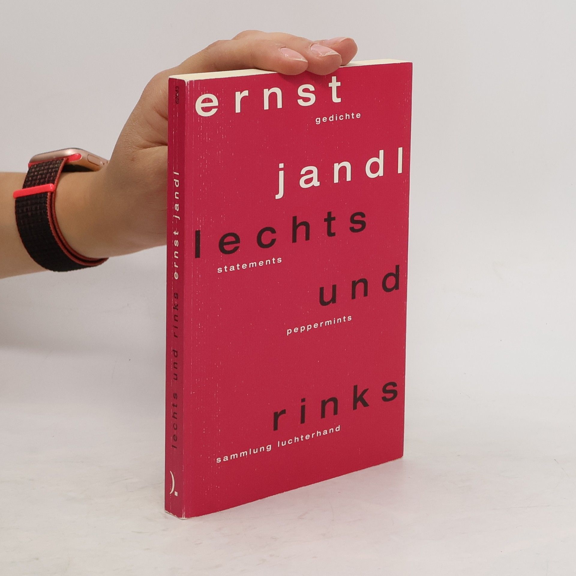 Ernst Jandl lechts und rinks. gedichte statements peppermints.