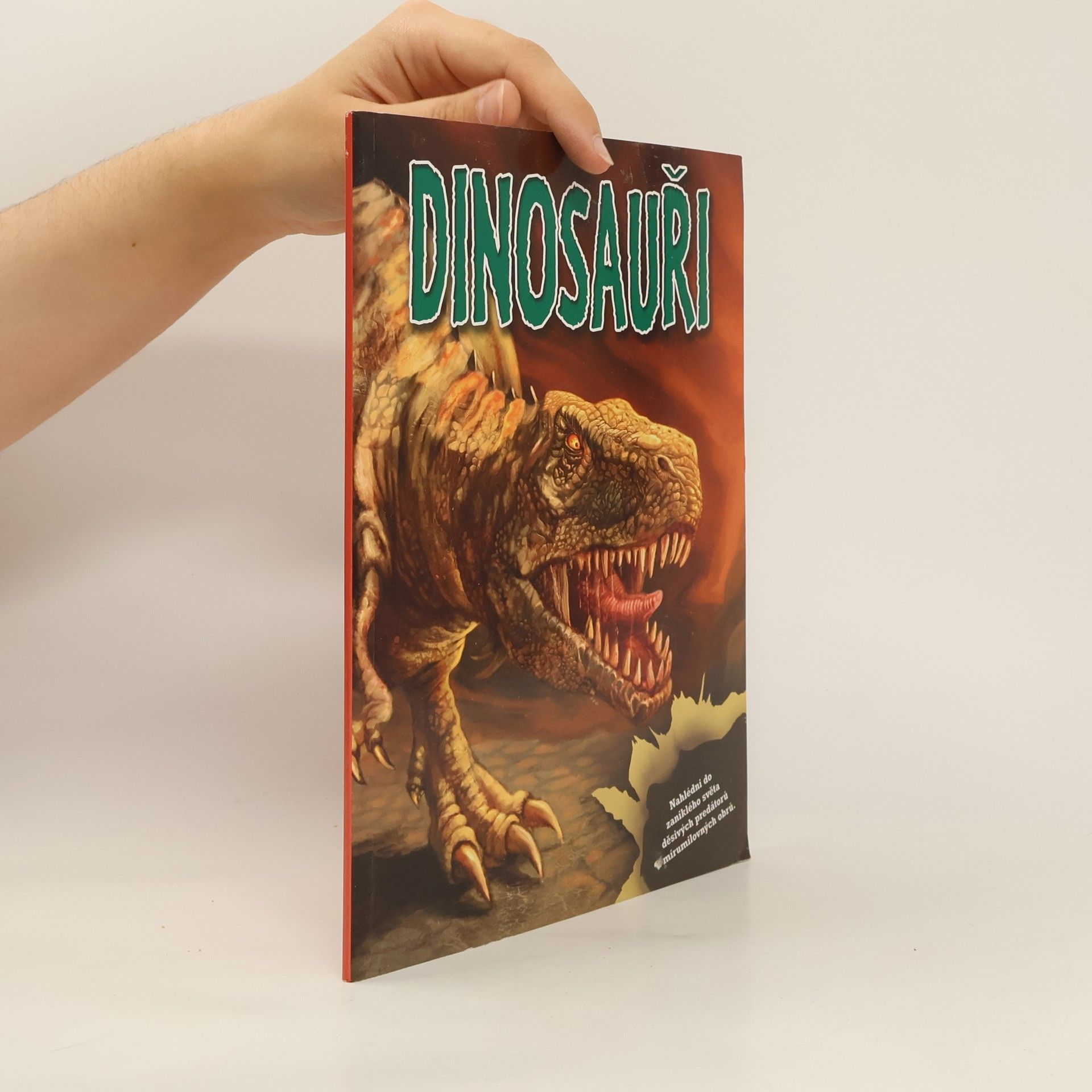 kolektiv Dinosauři - kniha a modely a samolepky