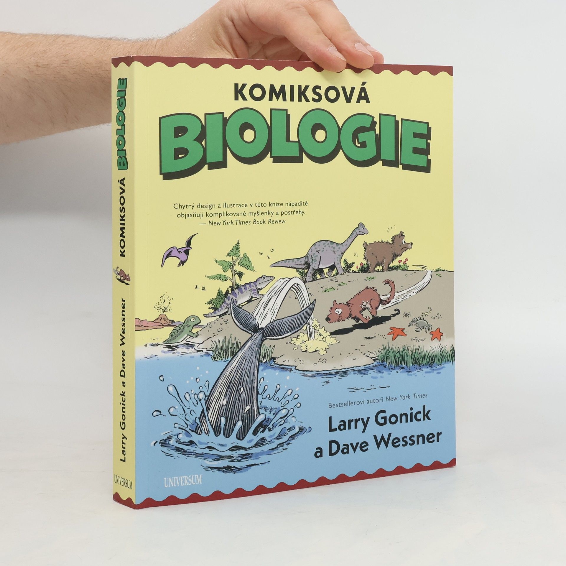 Larry Gonick Komiksová biologie