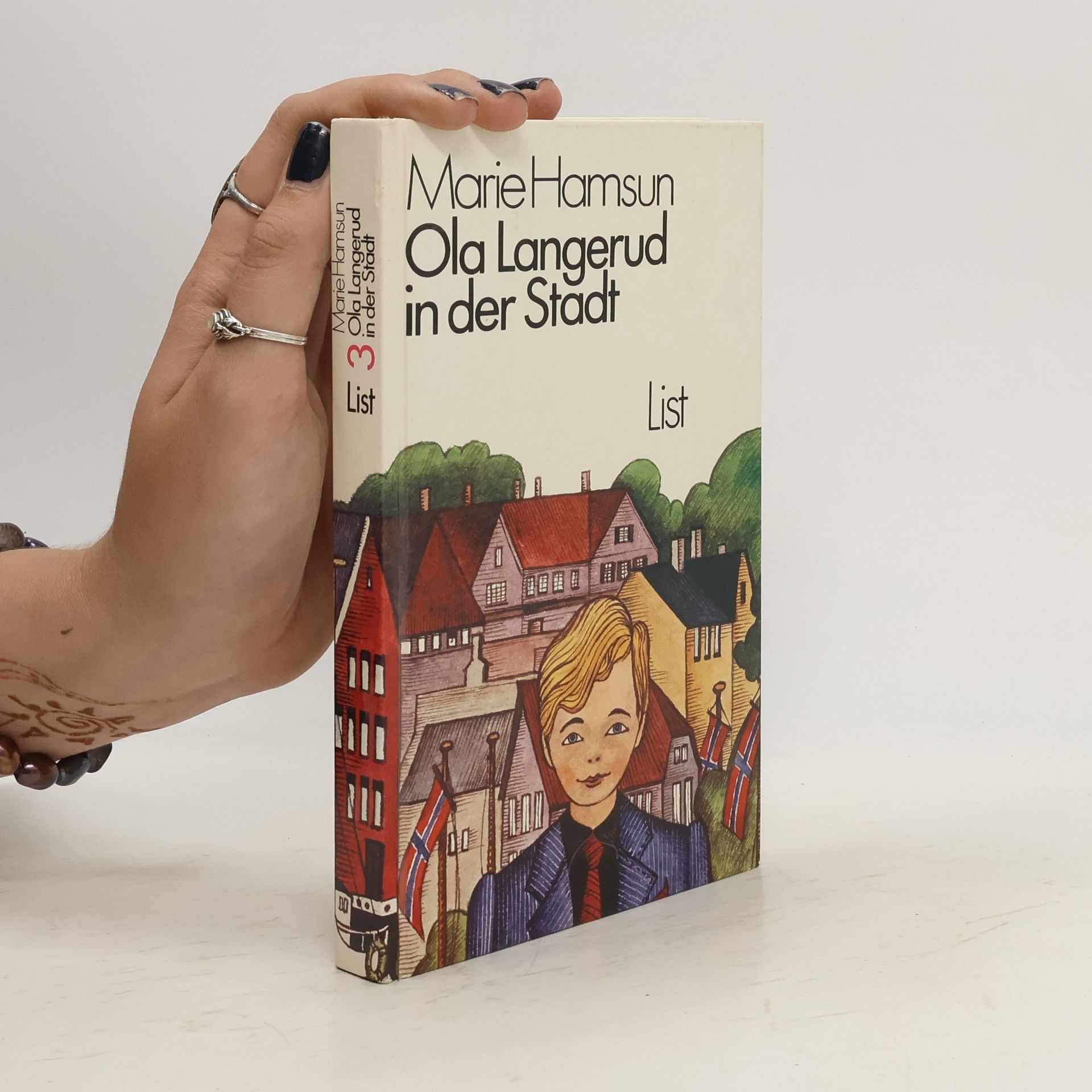 Marie Hamsun Ola Langerud in der Stadt