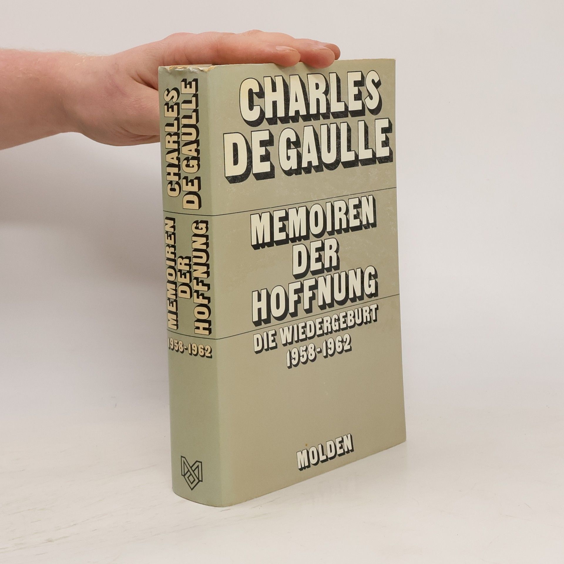 Charles de Gaulle Memoiren der Hoffnung: die Wiedergeburt 1958-1962