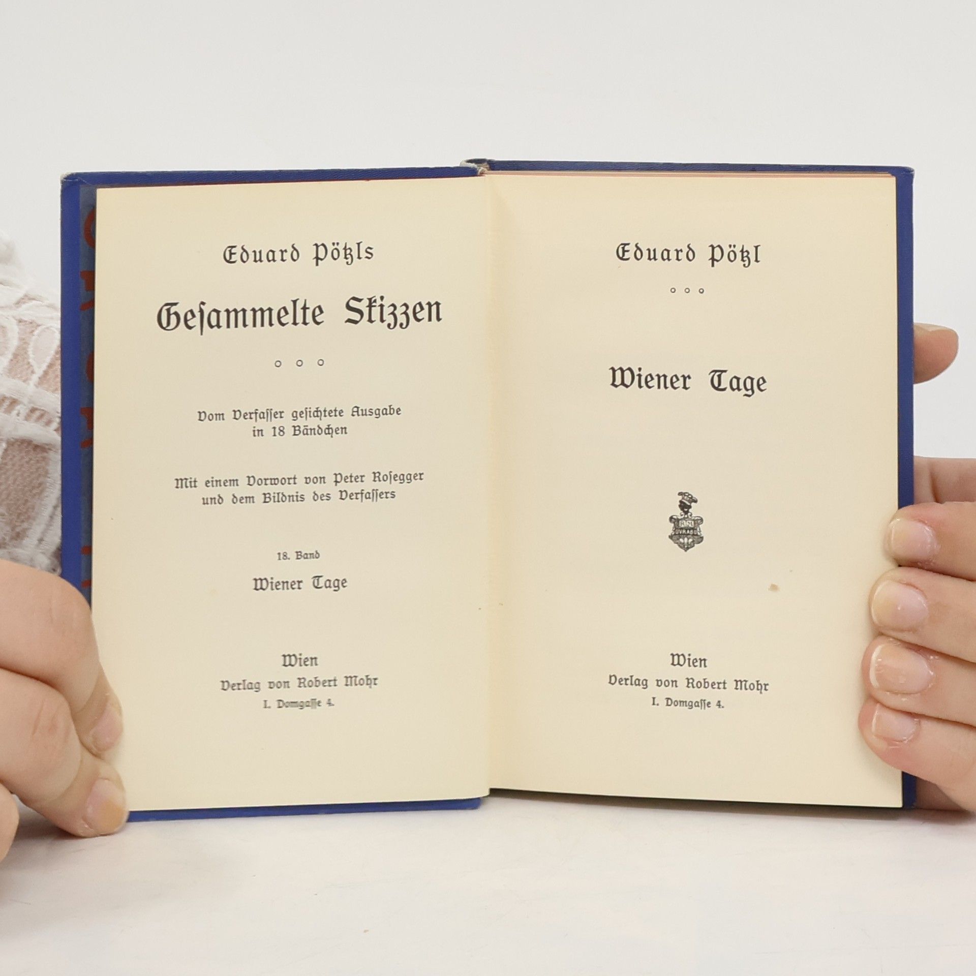 Eduard Pötzl Gesammelte Skizzen 17