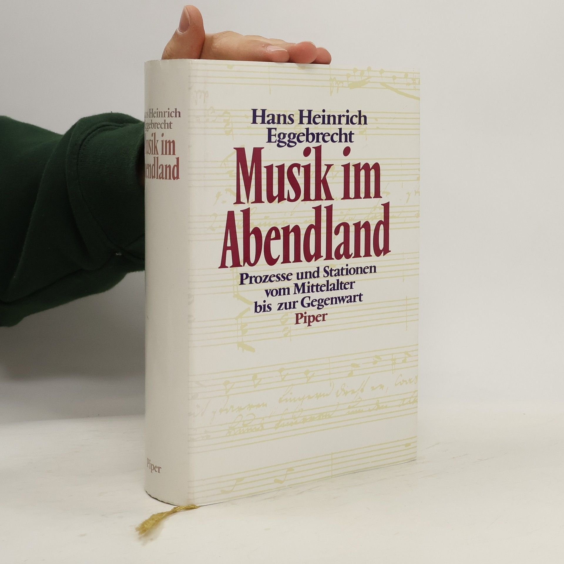 Hans Heinrich Eggebrecht Musik im Abendland