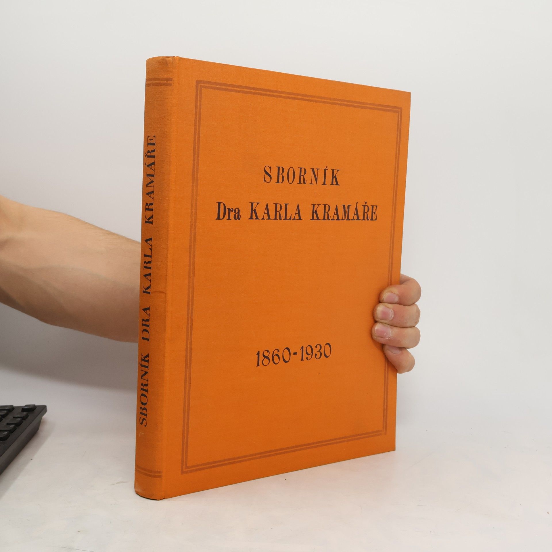 B. Němec Sborník Dra Karla Kramáře