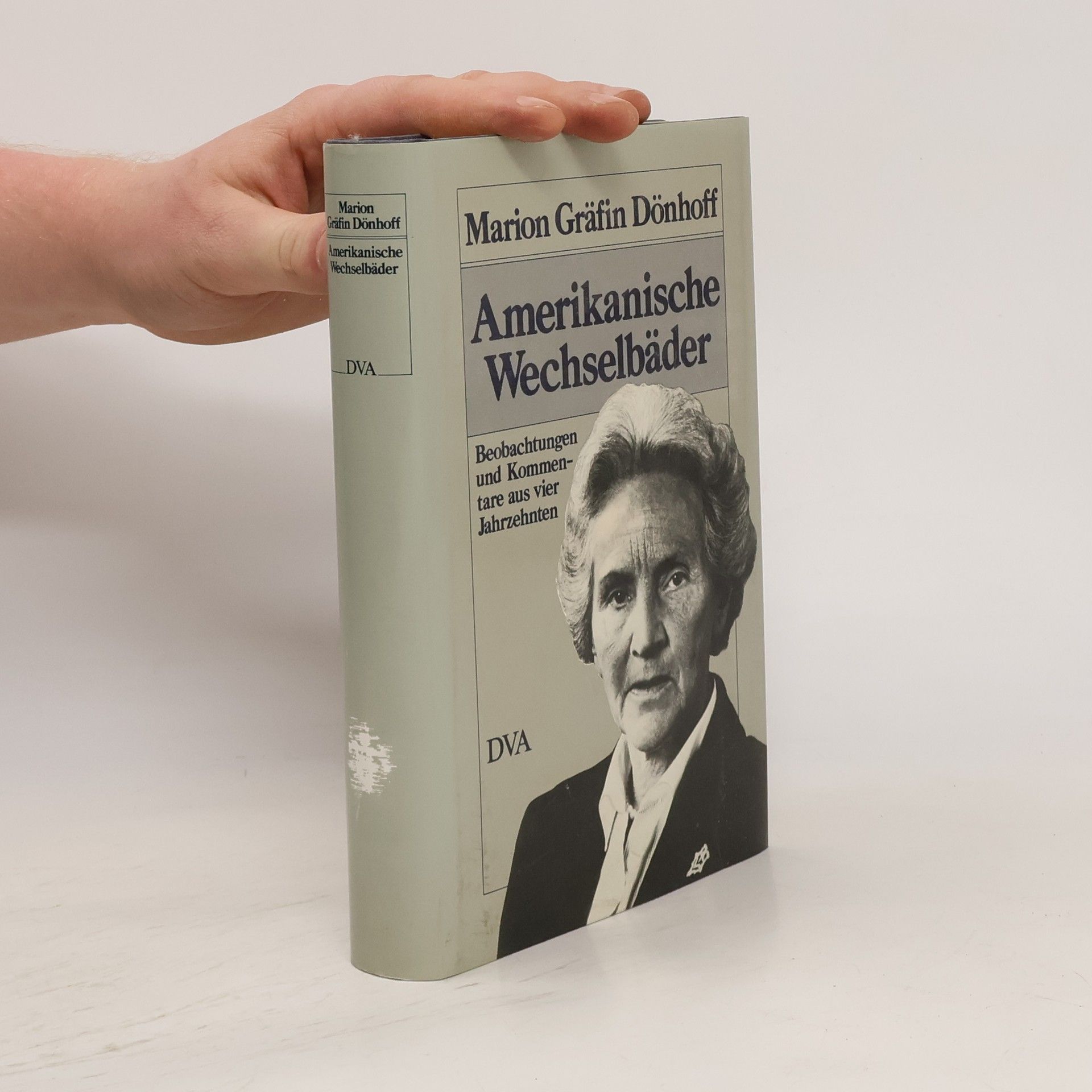 Marion Gräfin Dönhoff Amerikanische Wechselbäder