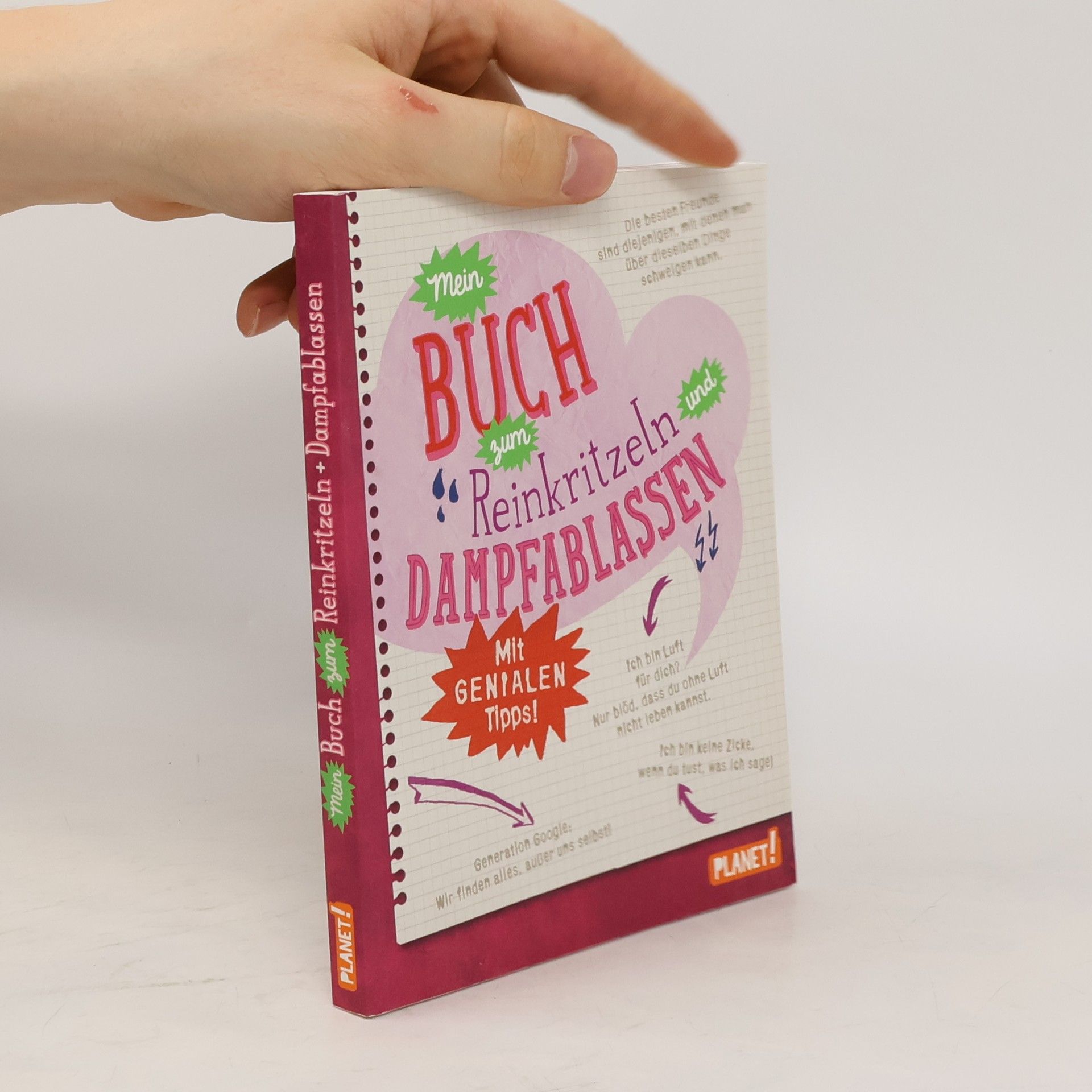 Hahn & Hucke Mein Buch zum Reinkritzeln und Dampfablassen - mit genialen Tipps