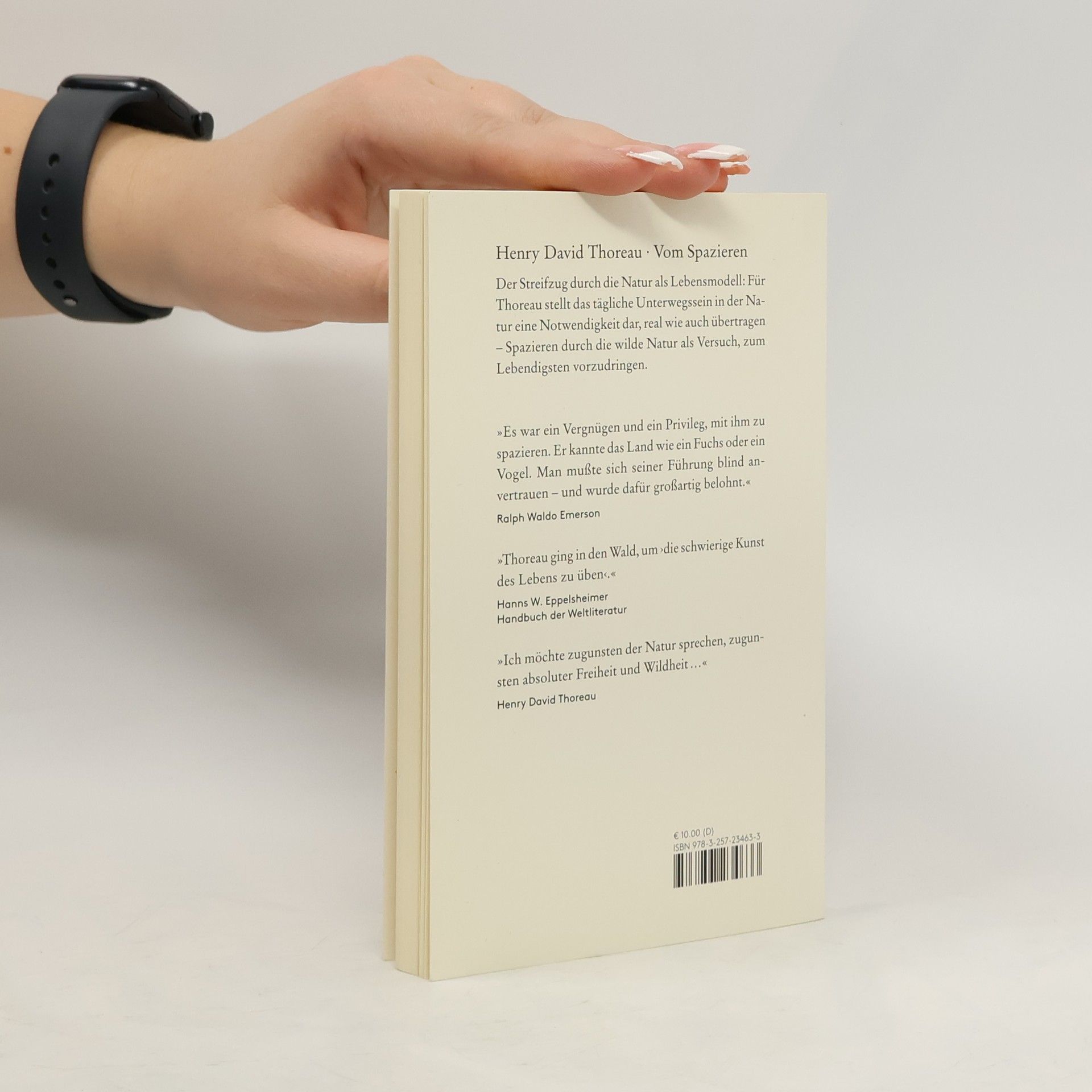 Henry David Thoreau Vom Spazieren