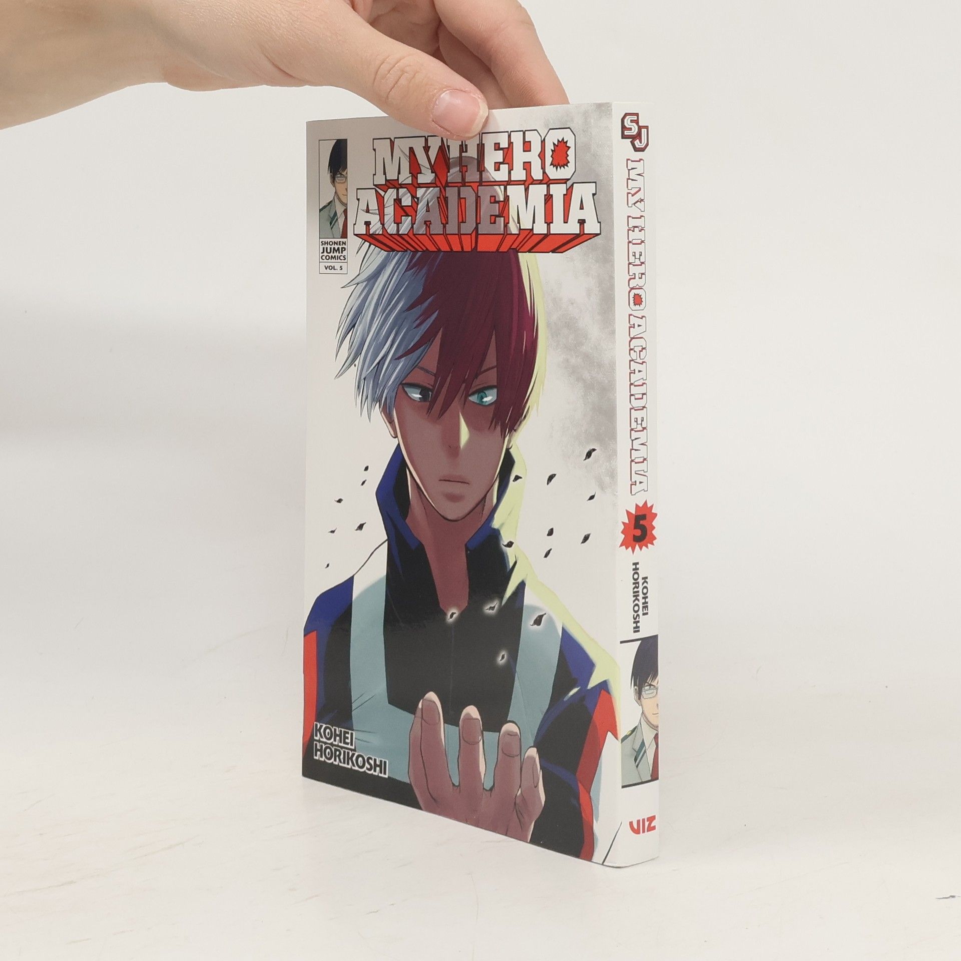 Kōhei Horikoshi My Hero Academia. Vol. 5, shoto todoroki: origin