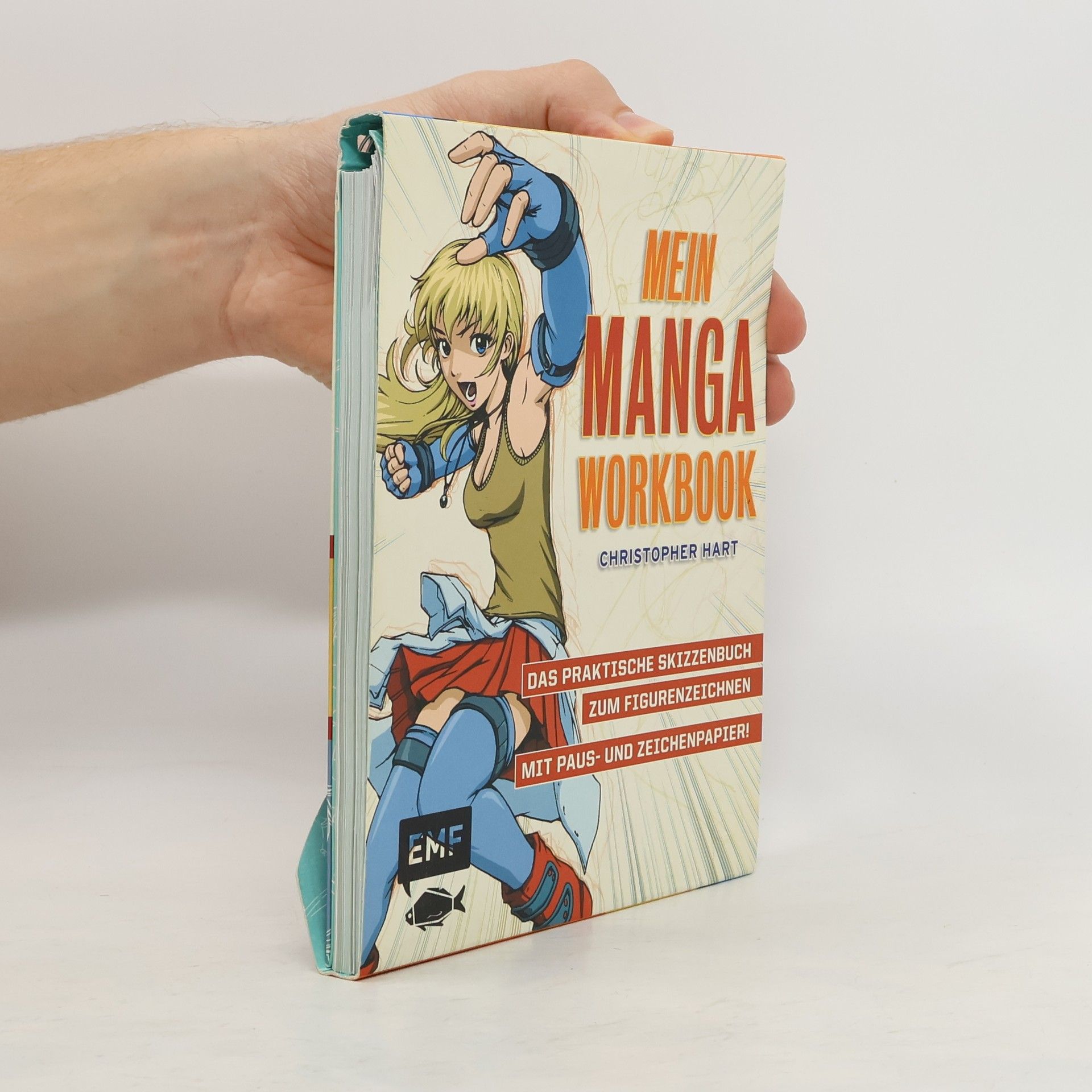 Christopher Hart Mein Manga-Work-Book, m. Paus- u. Zeichenpapier