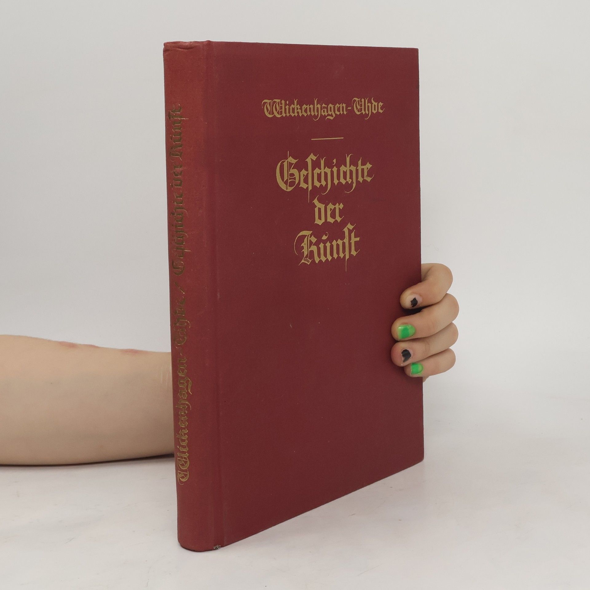 Ernst Wickenhagen Geschichte der Kunst