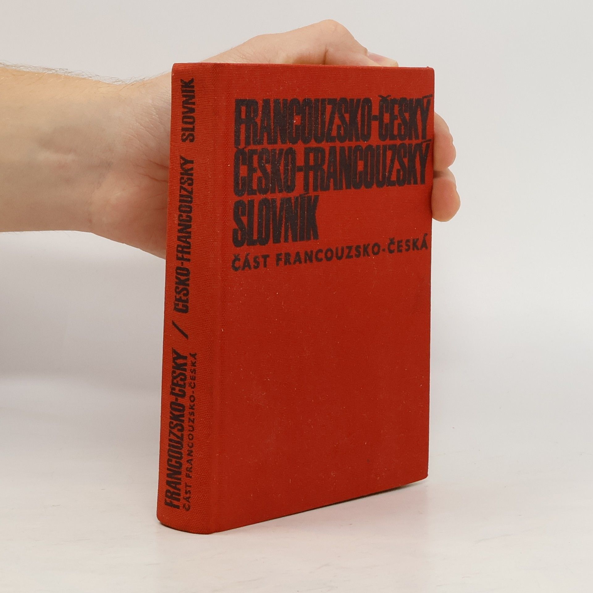 Vladimír Buben Francouzsko-český česko-francouzský slovník. Část francouzsko-česká