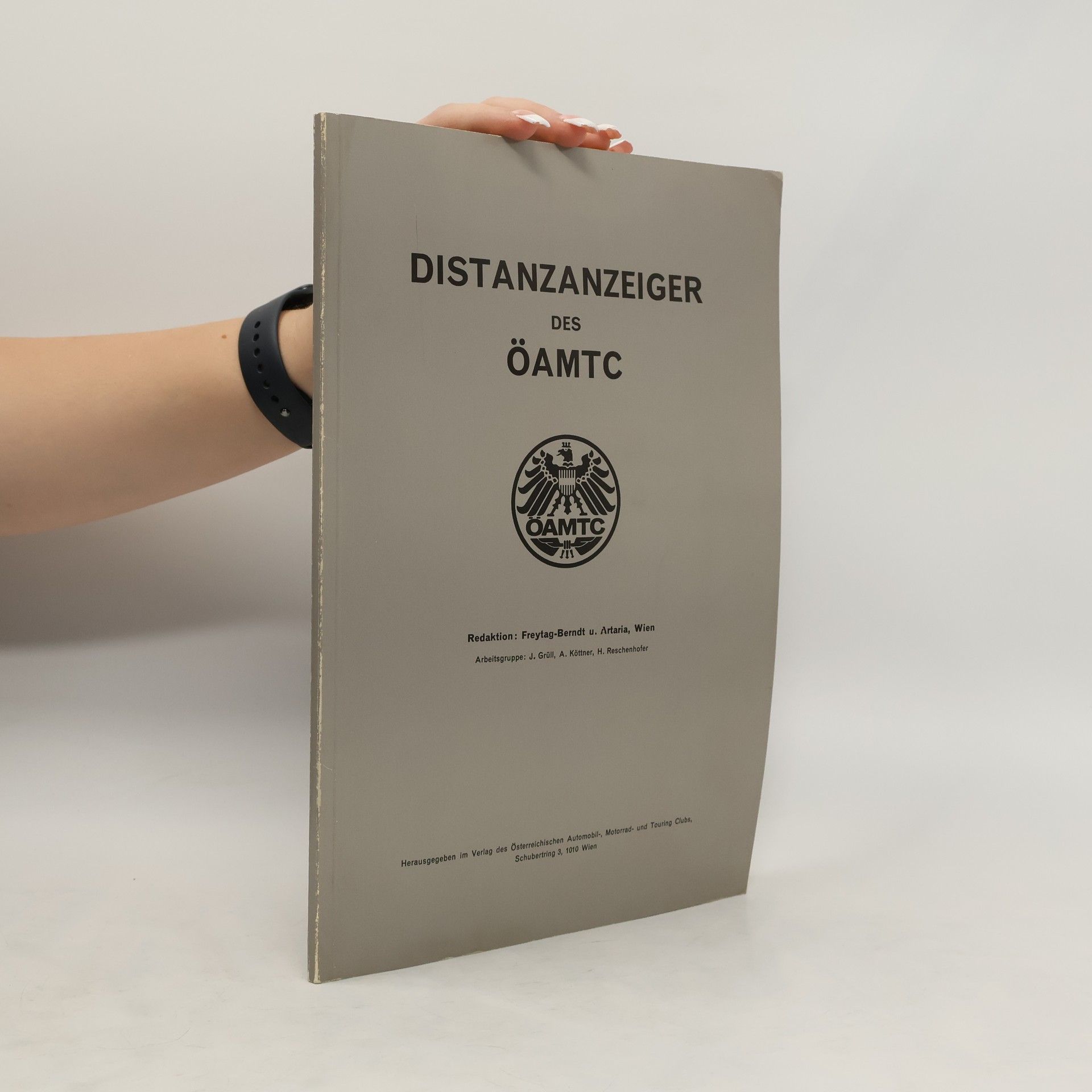 J. Grüll Distanzanzeiger des ÖAMTC