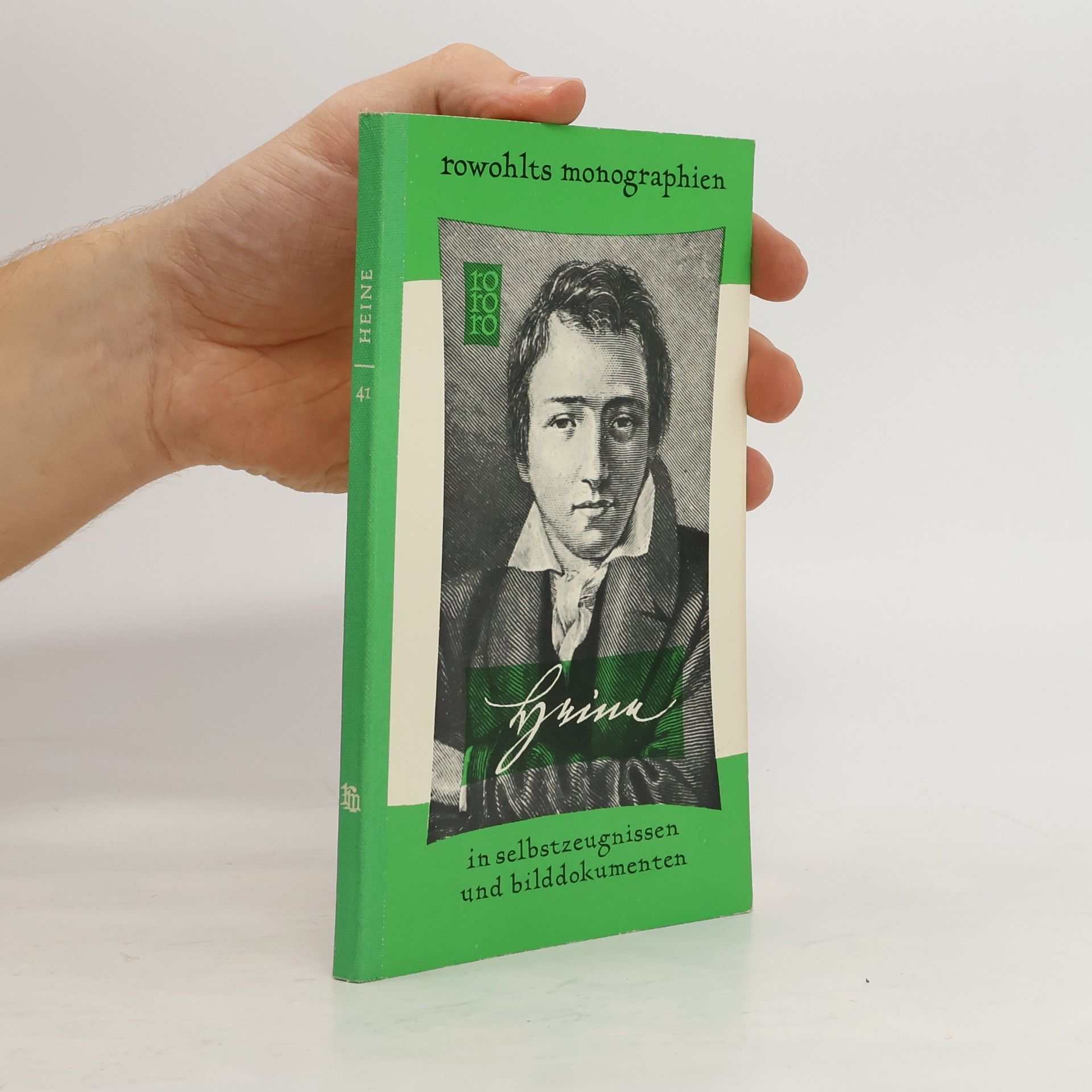 Ludwig Marcuse Heinrich Heine in Selbstzeugnissen und Bilddokumenten