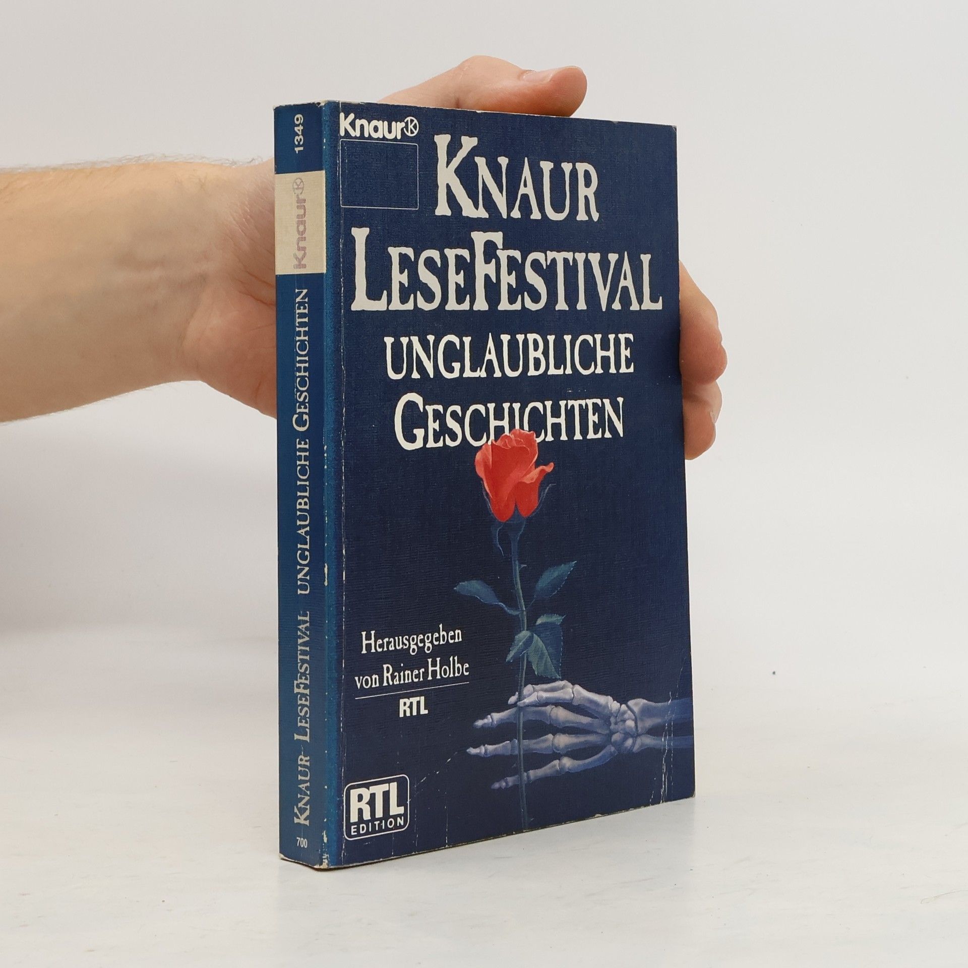 Rainer Holbe Knaur LeseFestival. Unglaubliche Geschichten