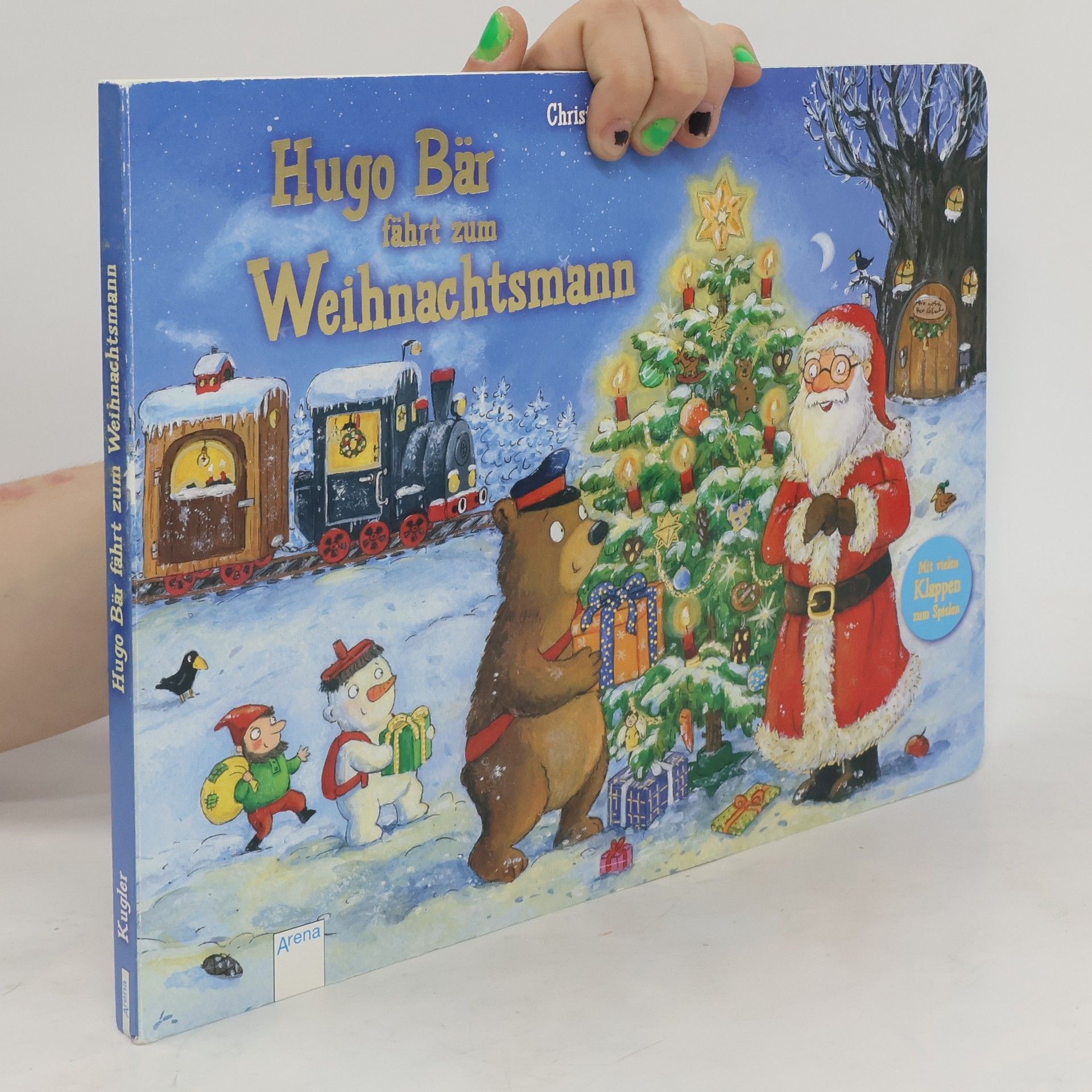 Christine Kugler Hugo Bär fährt zum Weihnachtsmann