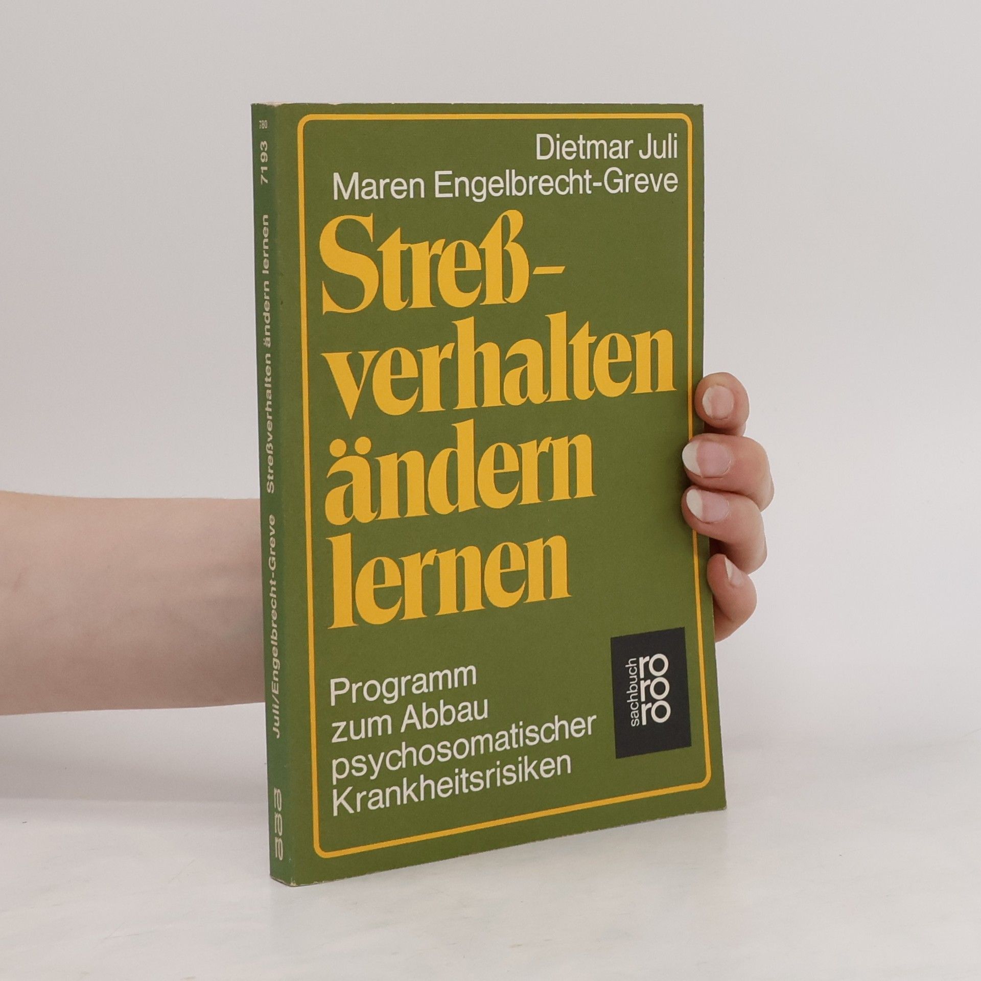 Dietmar Juli Streßverhalten ändern lernen