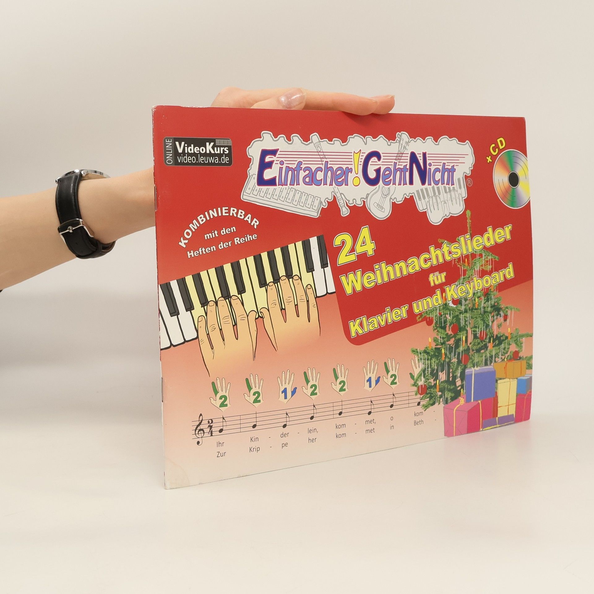 Einfacher!-Geht-Nicht. 24 Weihnachtslieder für Klavier und Keyboard