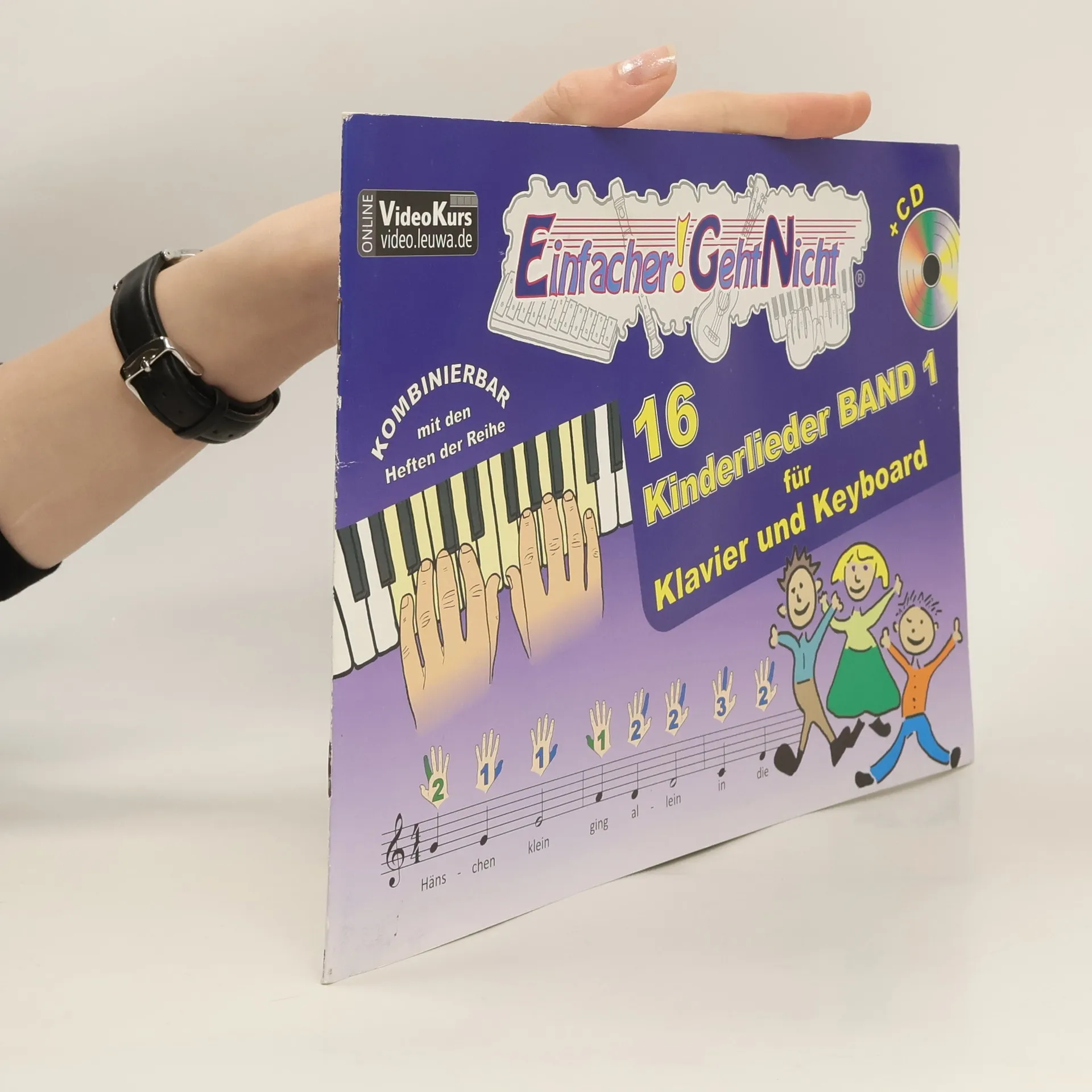Einfacher!-Geht-Nicht: 16 Kinderlieder BAND 1 - für Klavier und Keyboard mit CD | Buch | Paperback | Martin Leuchtner