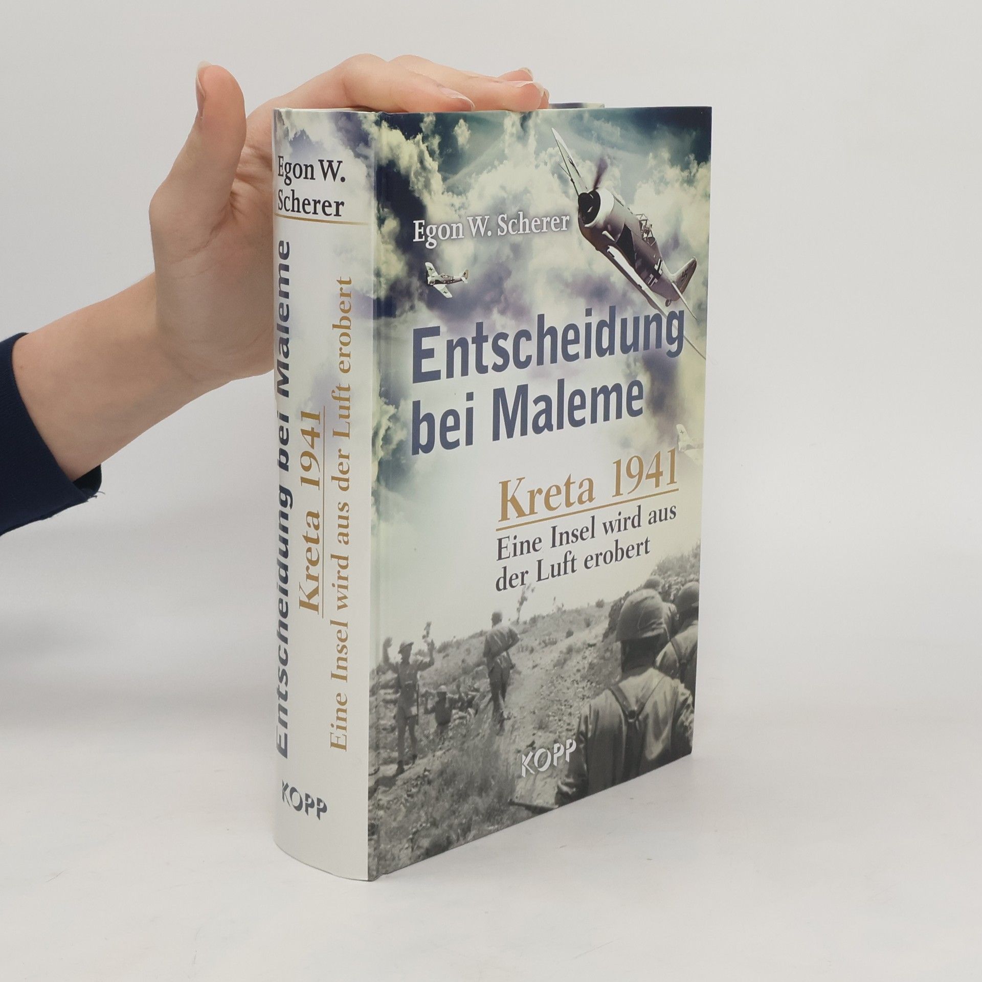 Egon W. Scherer Entscheidung bei Maleme