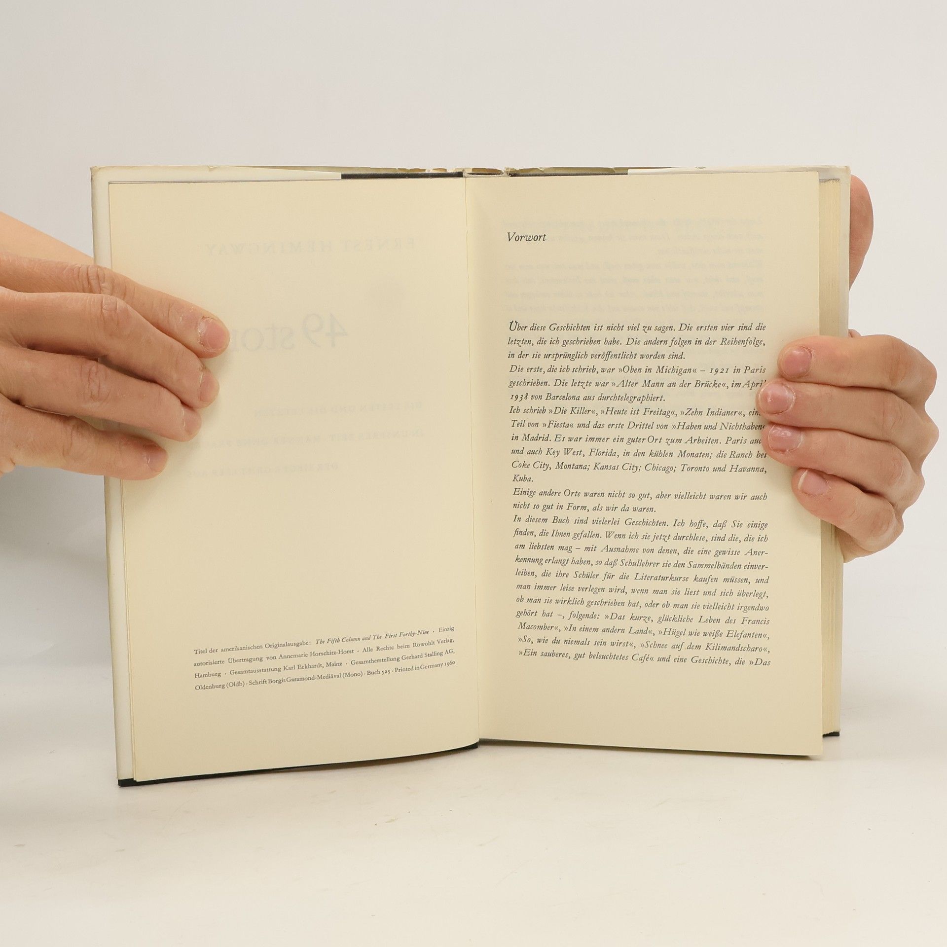 Ernest Hemingway 49 Stories