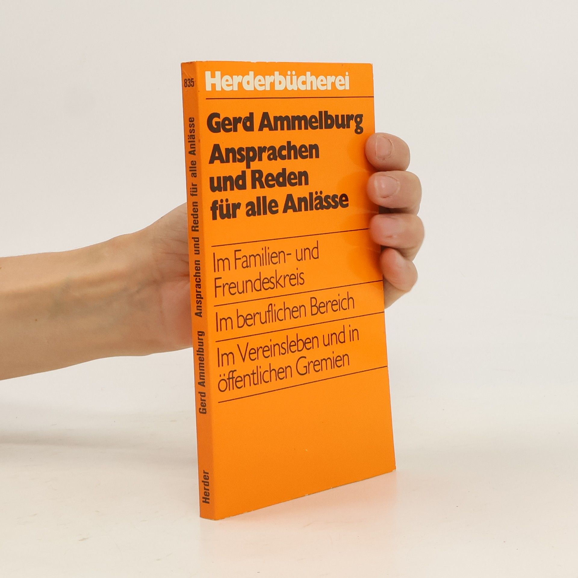 Gerd Ammelburg Ansprachen und Reden für alle Anlässe