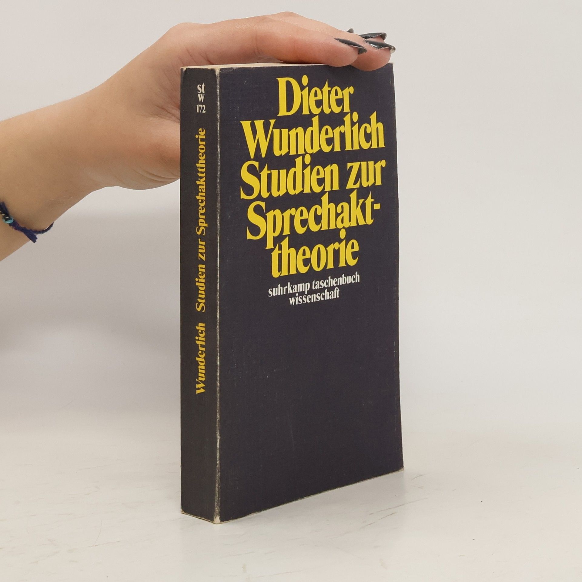 Dieter Wunderlich Studien zur Sprechakttheorie
