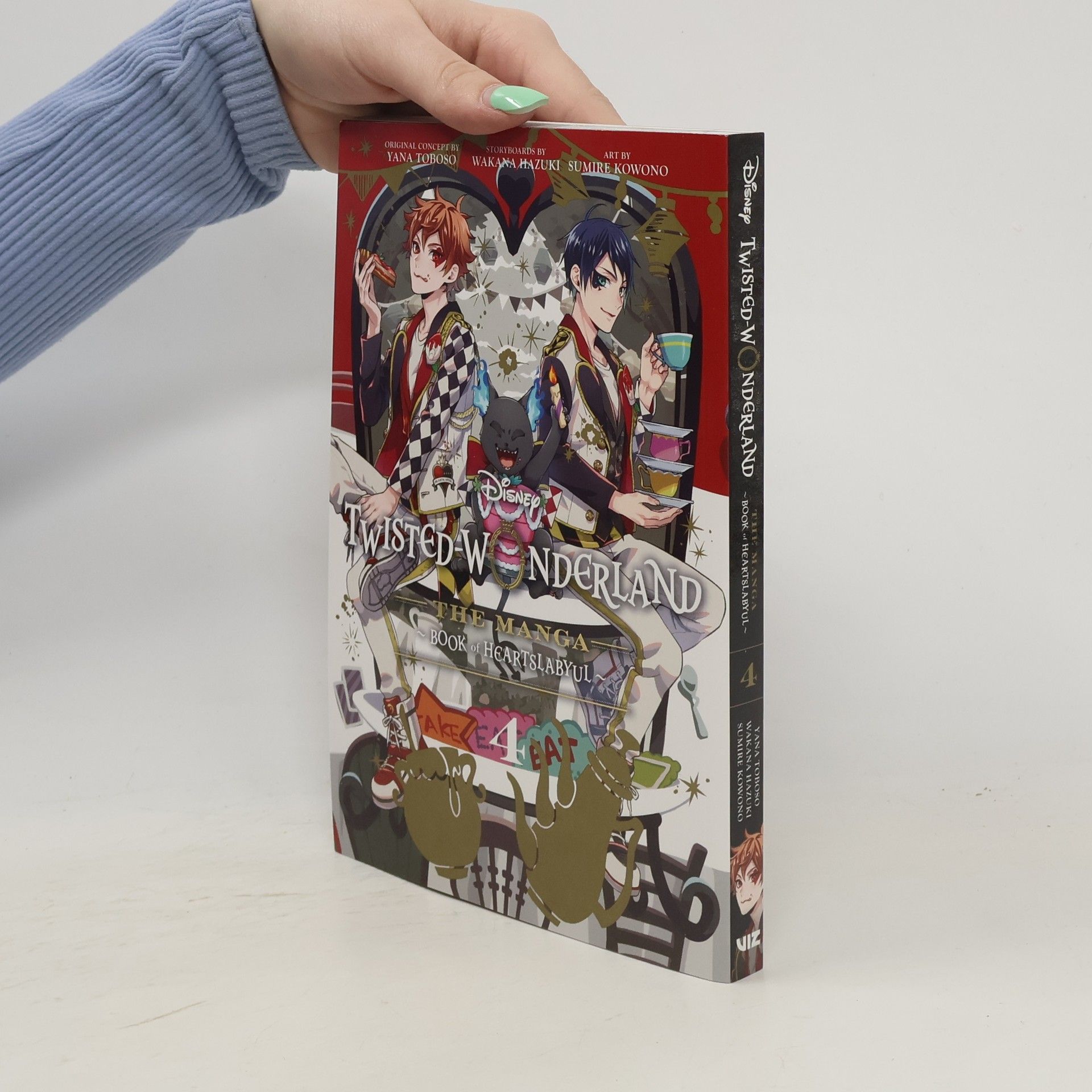 Jana Toboso Disney Twisted-Wonderland 4: The Manga:Book of Heartslabyul