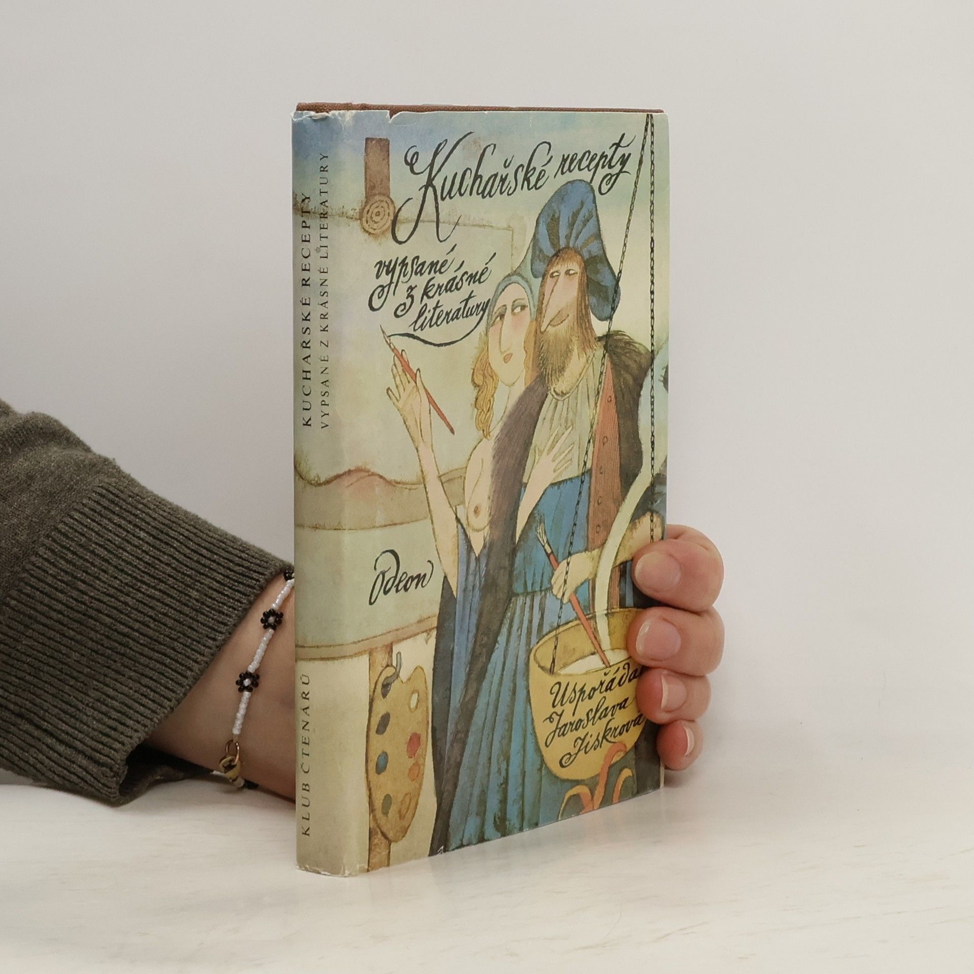 Jaroslava Jiskrová Kuchařské recepty vypsané z krásné literatury