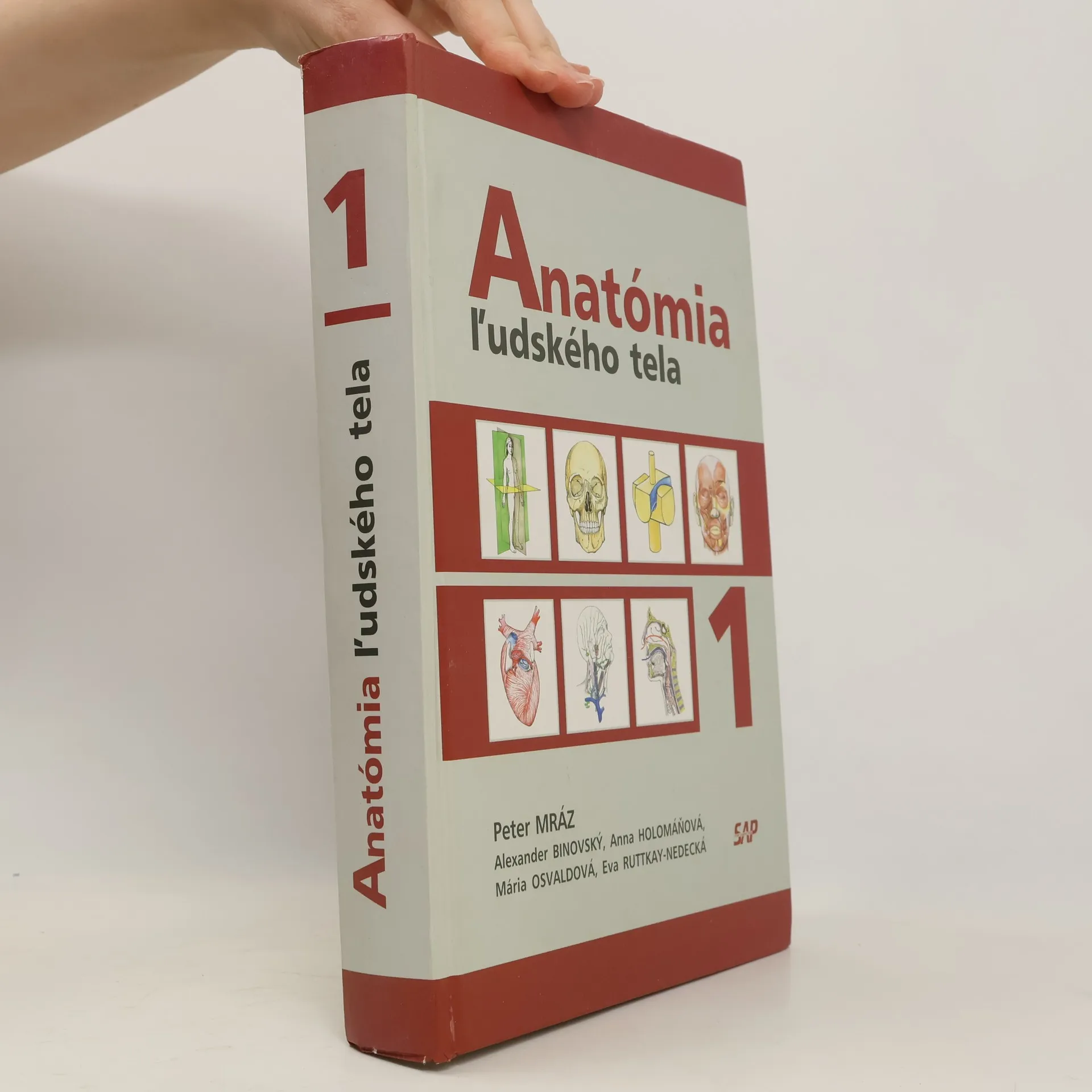 Anatómia ľudského tela | Kniha | Peter Mráz | CS