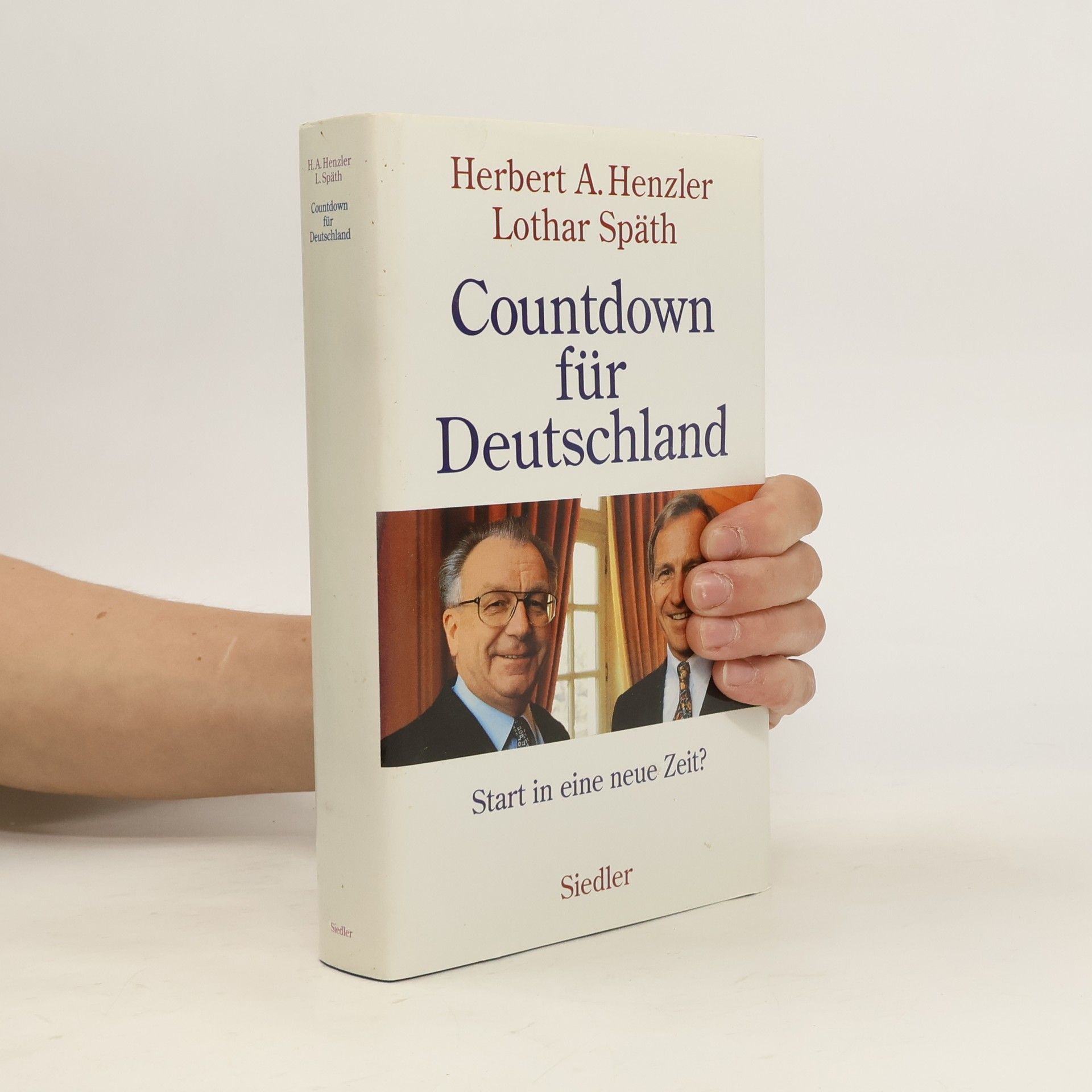Herbert Henzler Countdown für Deutschland