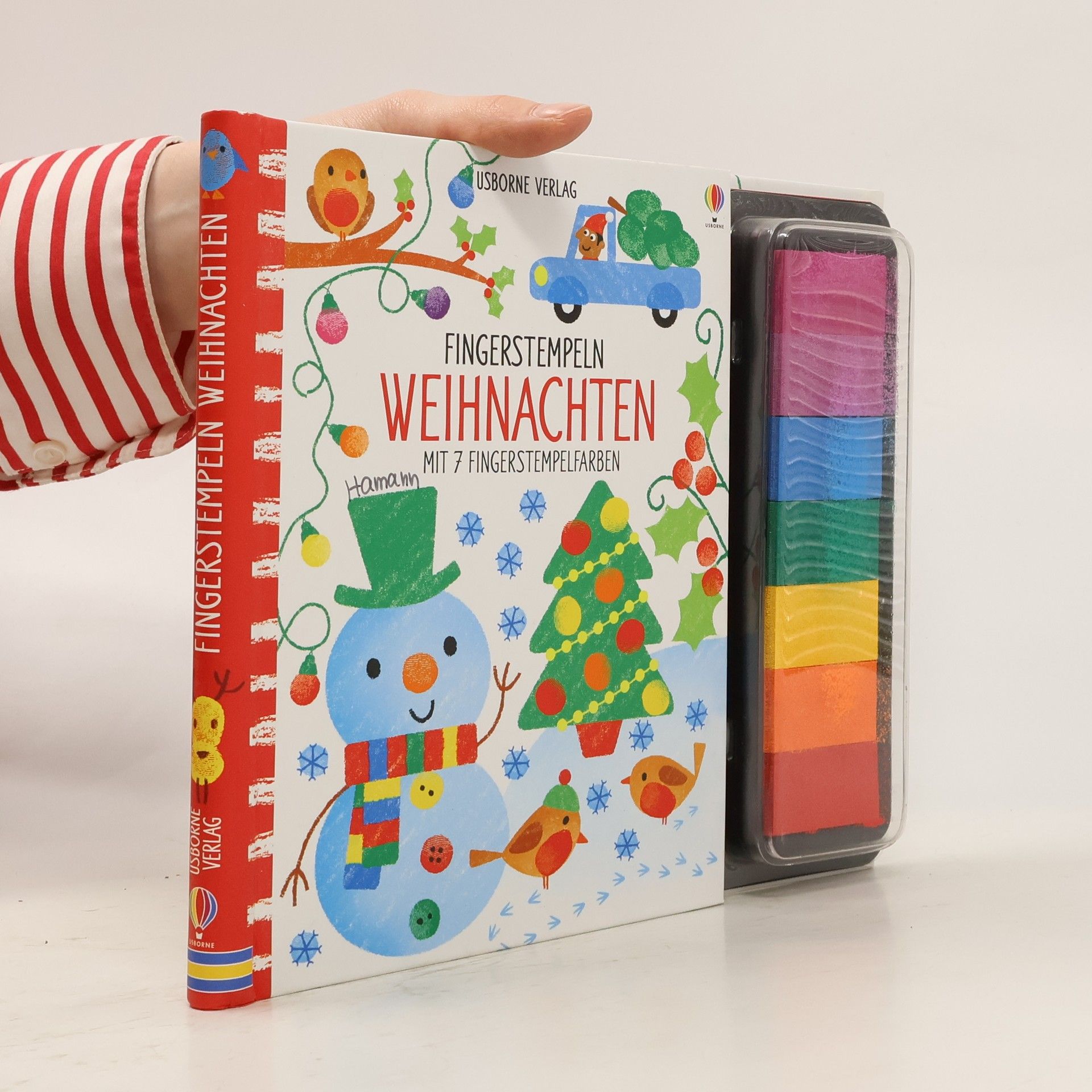 Fiona Watt Fingerstempeln: Weihnachten