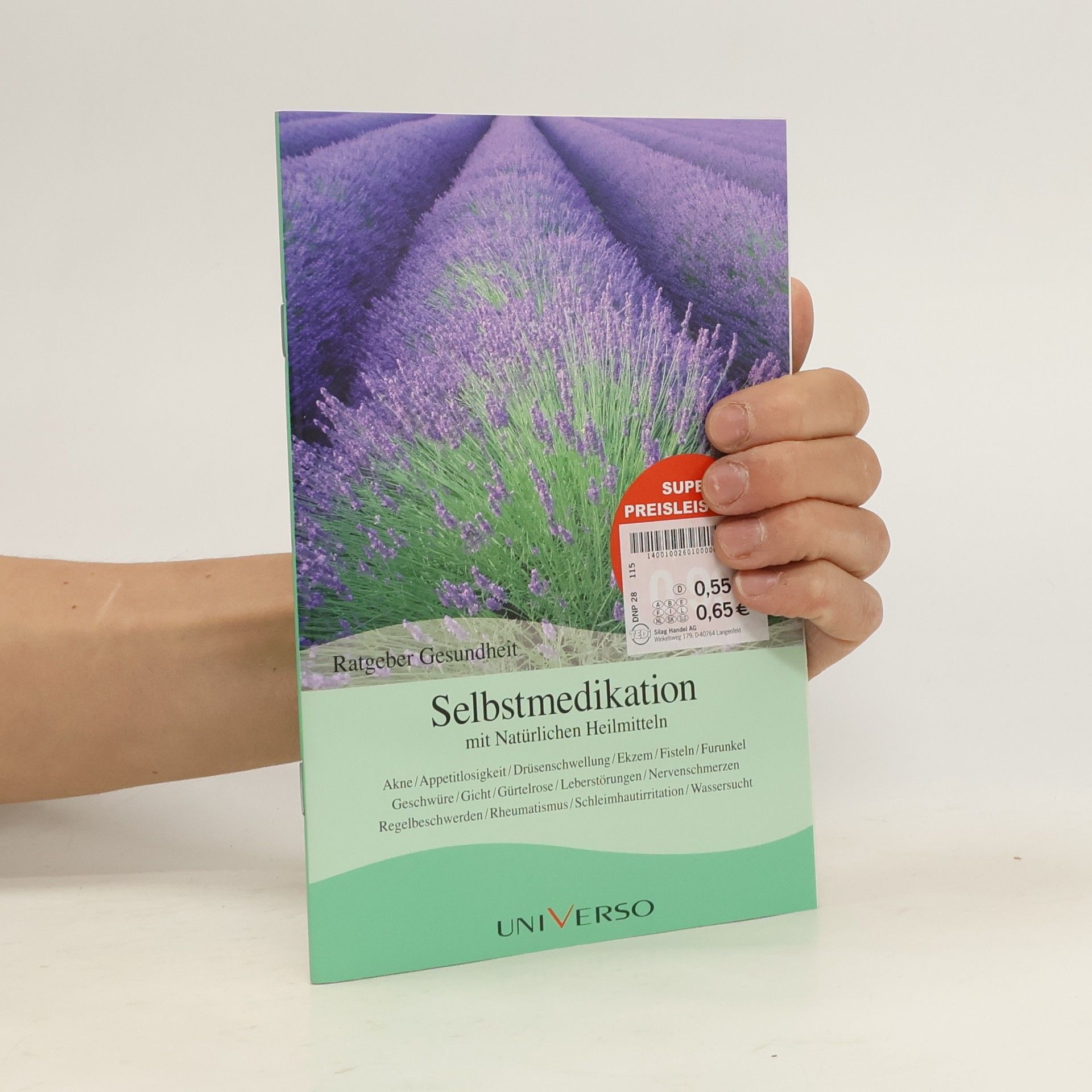 Johannes Petrus Schade Selbstmedikation mit natürlichen Heilmitteln: Akne, Appetitlosigkeit, Darmkoliken, Drüsenschwellung, Ekzem, Fisteln, Furunkel, Geschwüre, Gicht, Gürtelrose, Leberstörungen, Nervenschmerzen, Regelbeschwerden, Rheumatismus, Schleimhautirritation,  Wassersucht