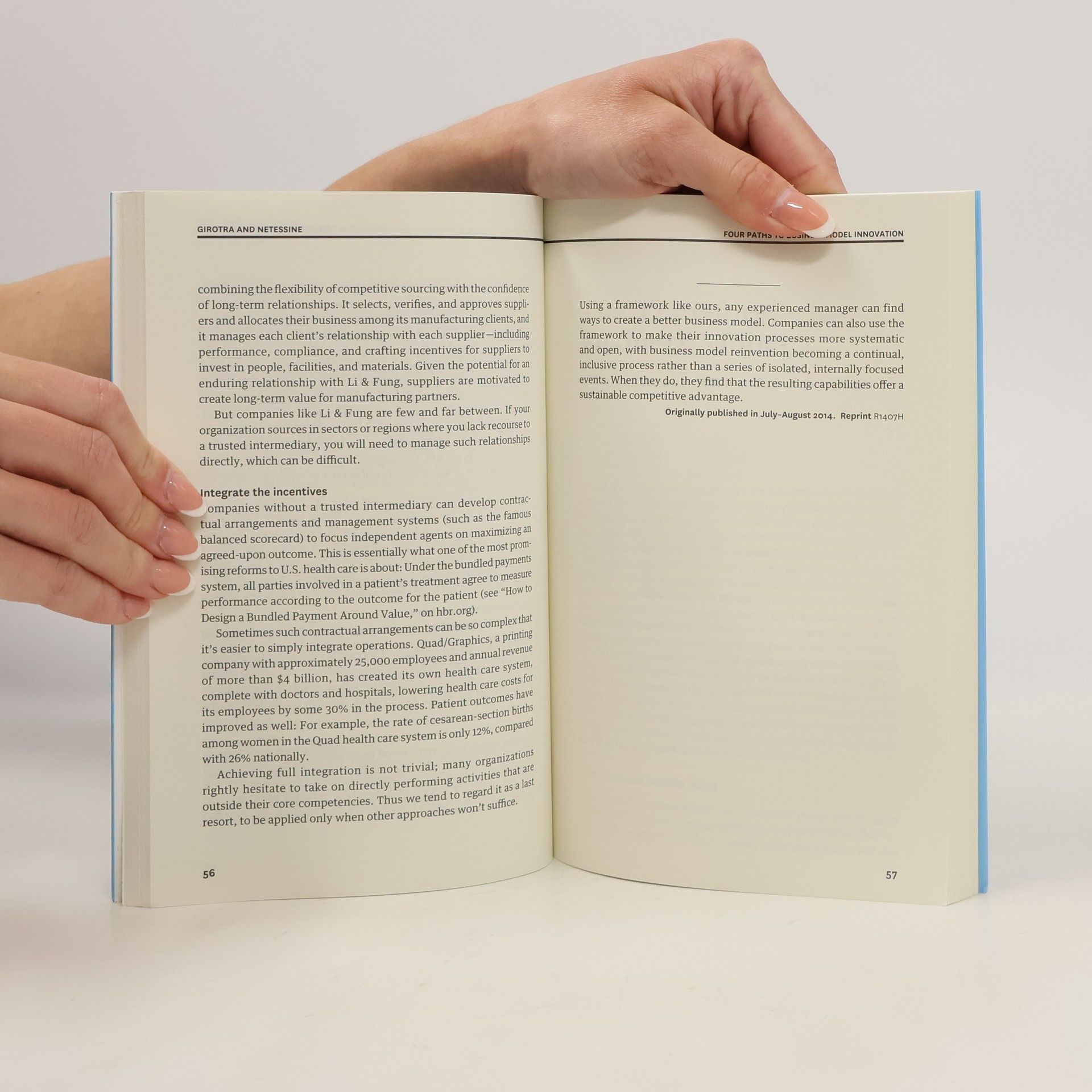 Harvard Business Review HBR's 10 Must Reads on Business Model Innovation