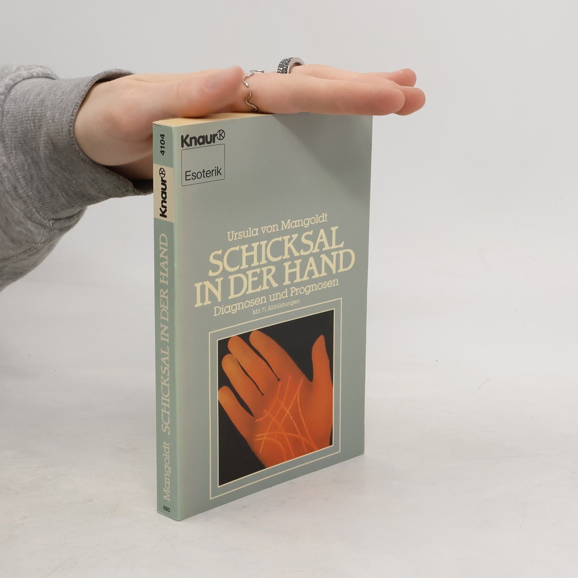 Ursula von Mangold Schicksal in der Hand