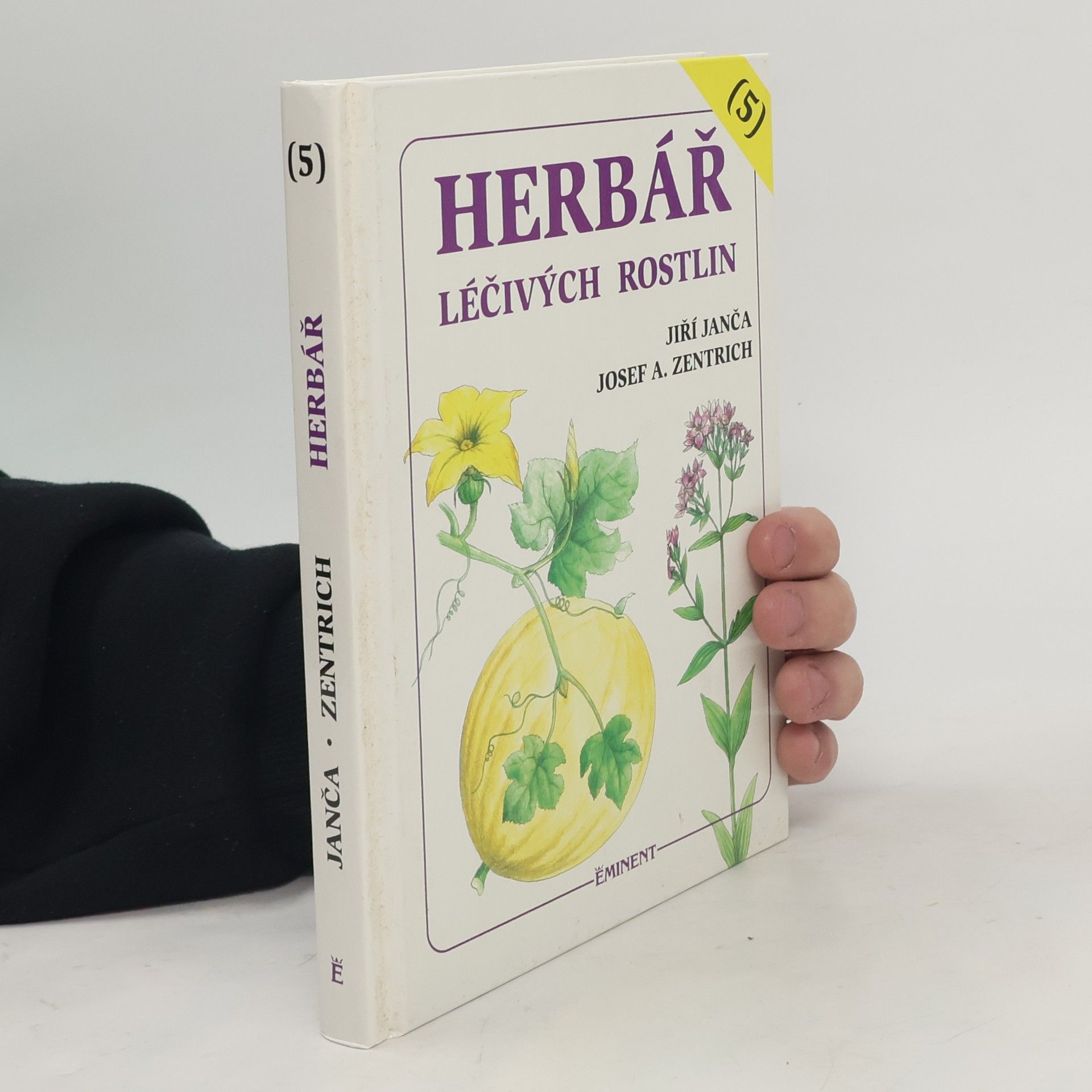 Josef Antonín Zentrich Herbář léčivých rostlin. 5. díl