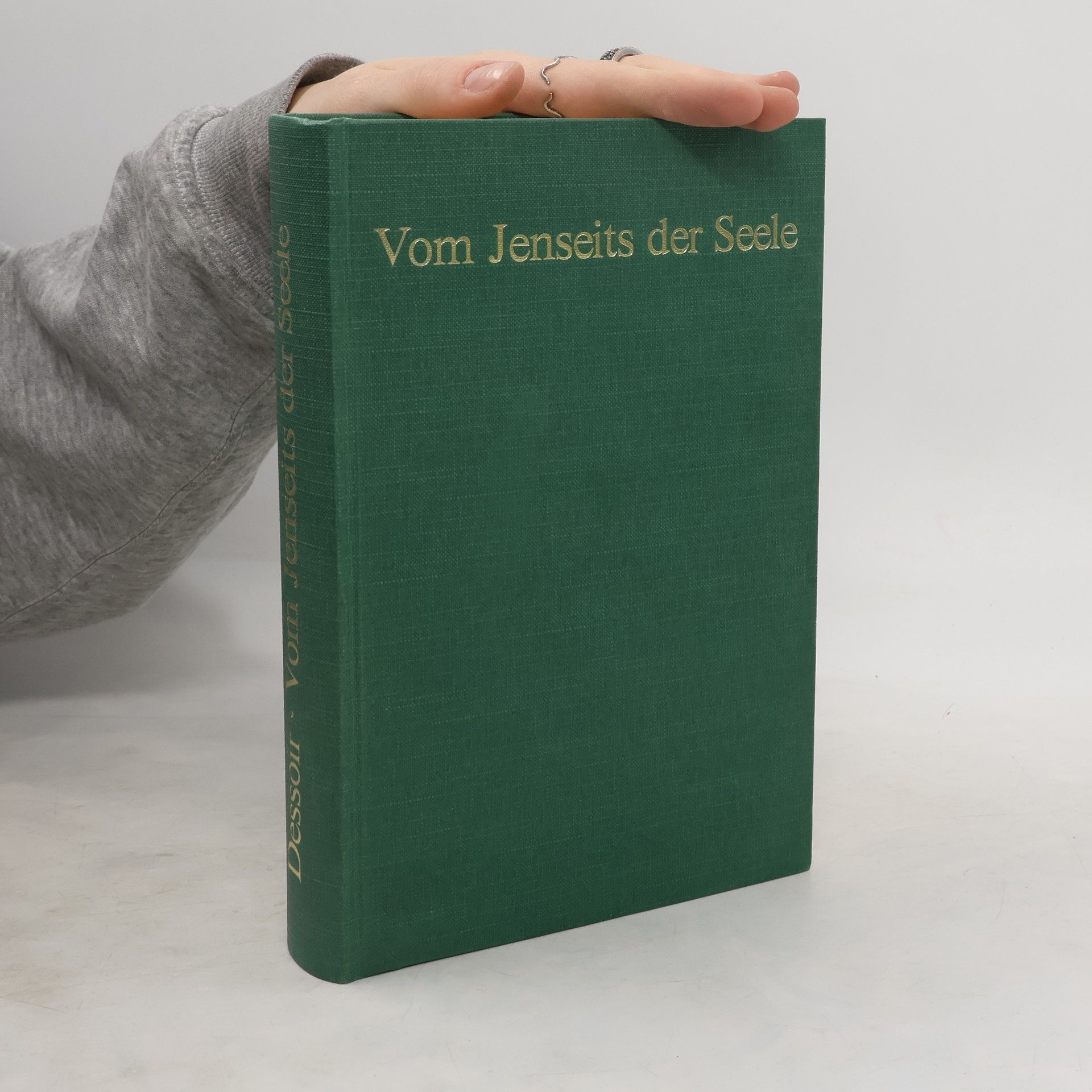 Max Dessoir Vom Jenseits der Seele