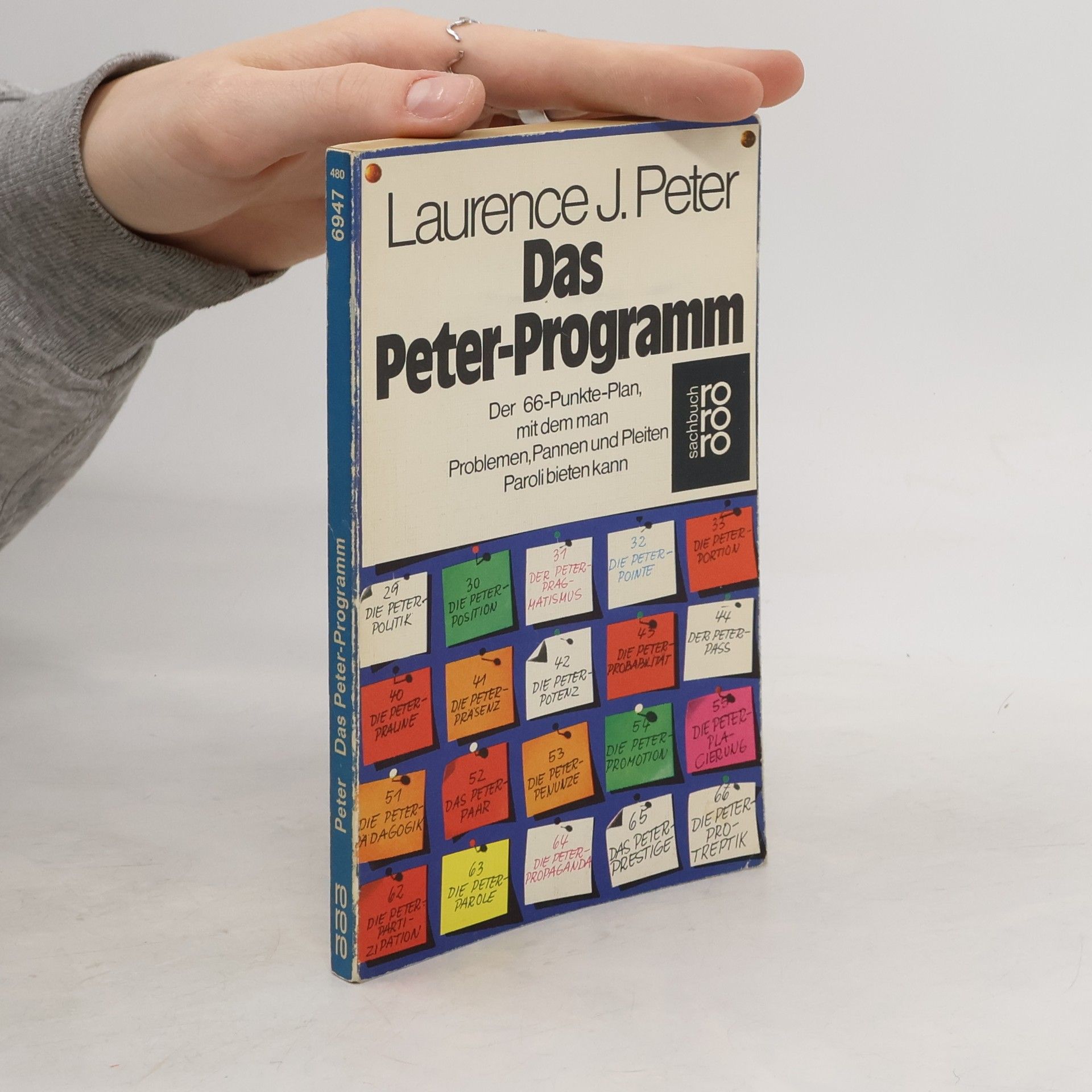 Laurence J. Peter Das Peter-Programm oder der 66-Punkte-Plan [Sechsundsechzig-Punkte-Plan], mit dem man Problemen, Pannen und Pleiten Paroli bieten kann