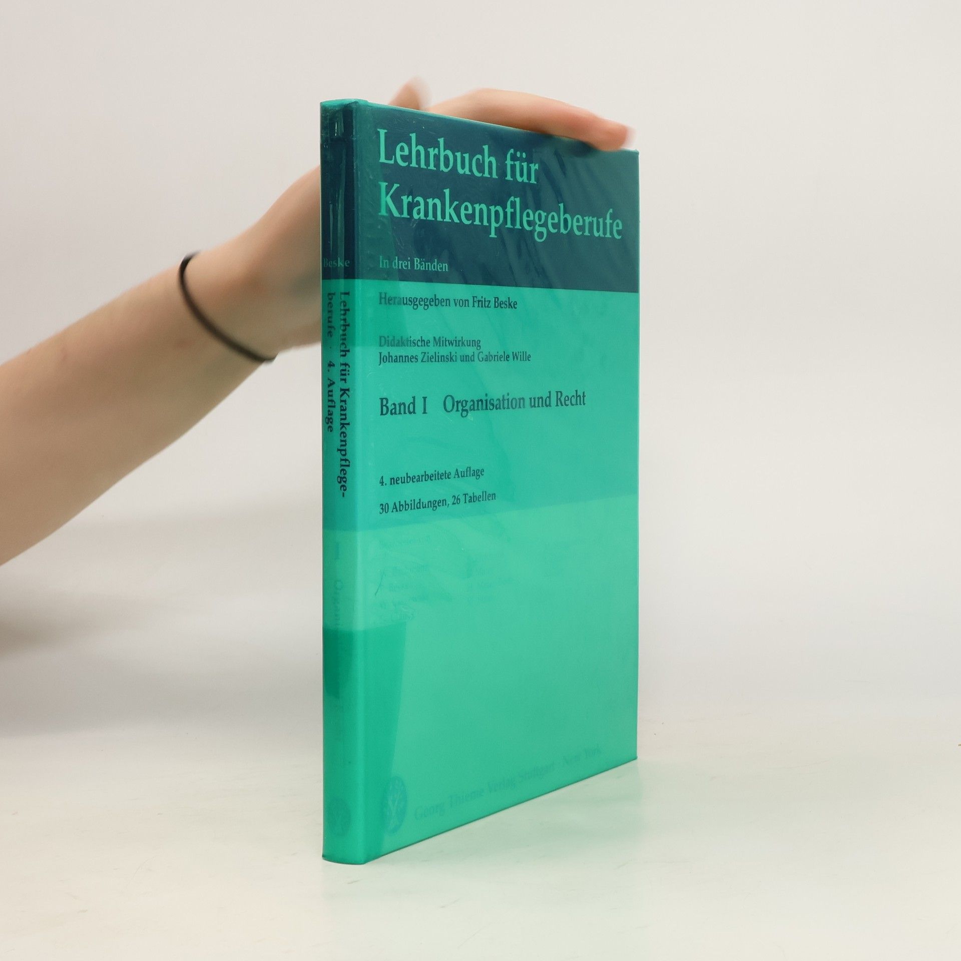 Walter Bachmann Lehrbuch für Krankenpflegeberufe. Band I
