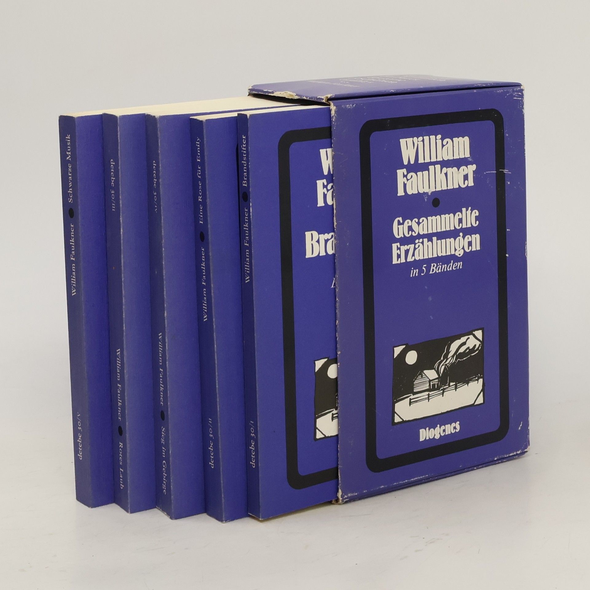 William Faulkner Gesammelte Erzählungen in 5 Bänden