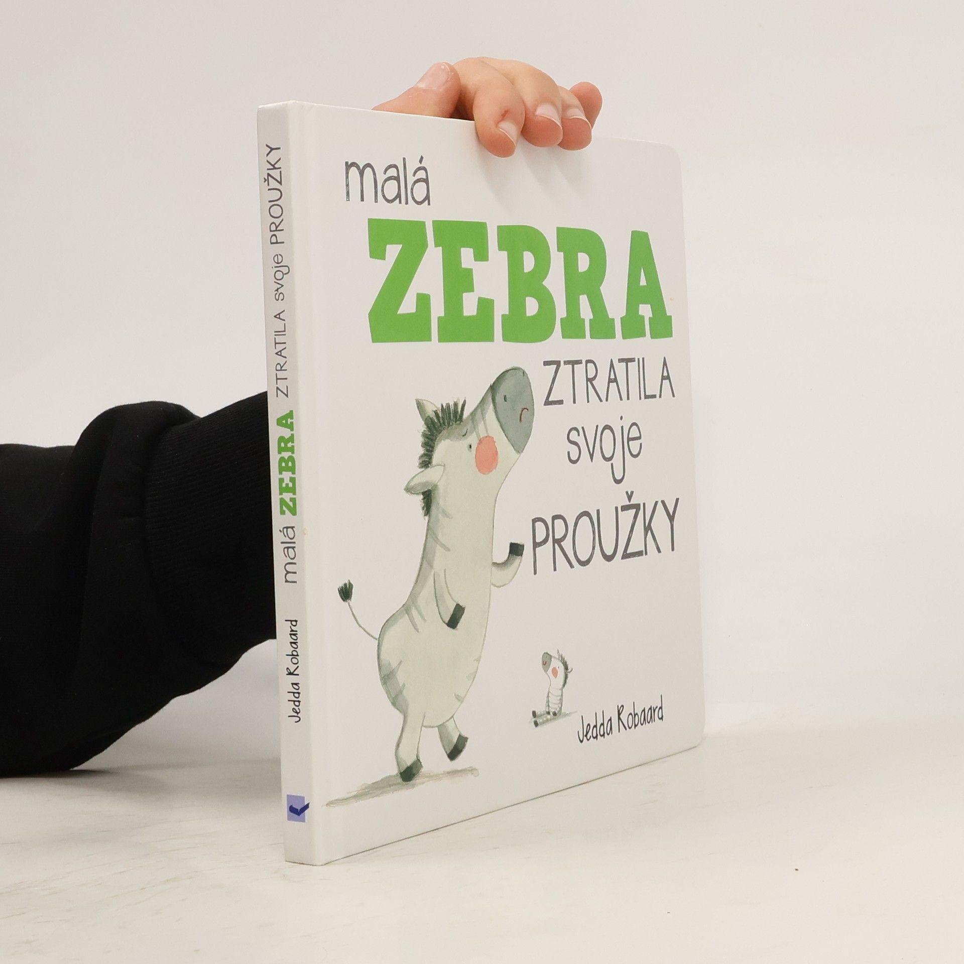 Jedda Robaard Malá zebra ztratila svoje proužky
