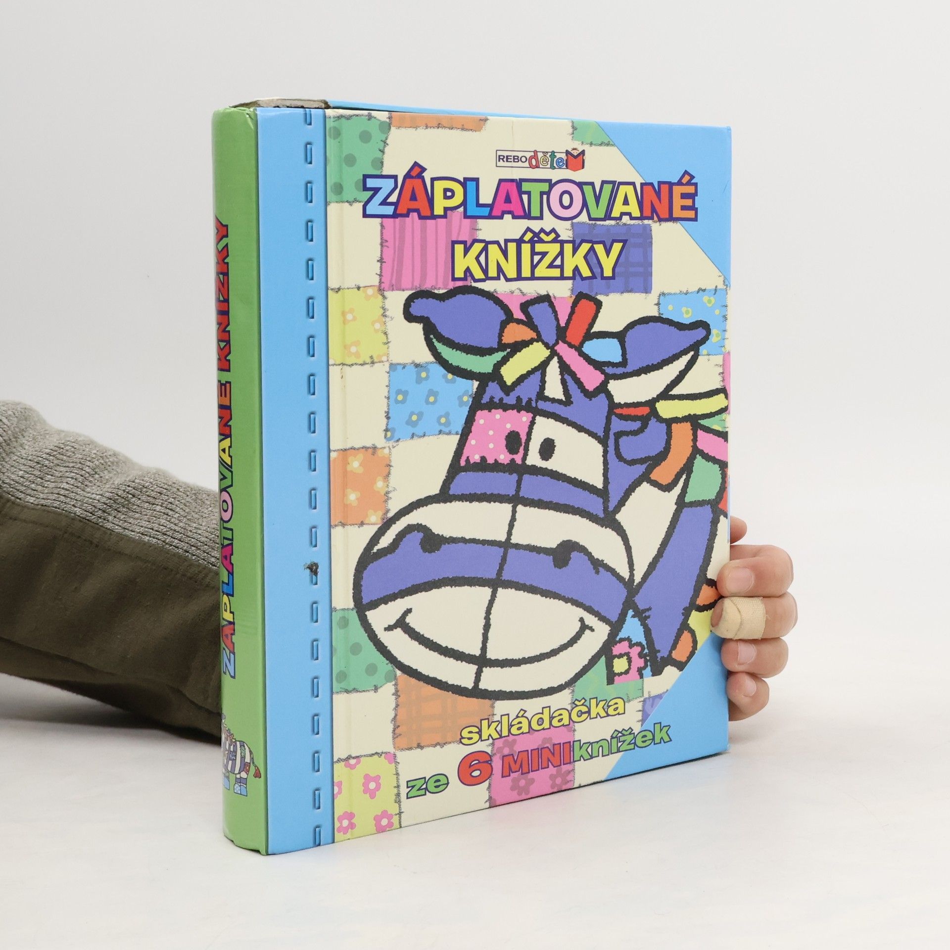 Collectif d'auteurs Záplatované knížky. skládačka ze 6 miniknížek